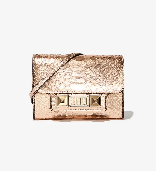 Embossed Python PS11 Wallet with Strap