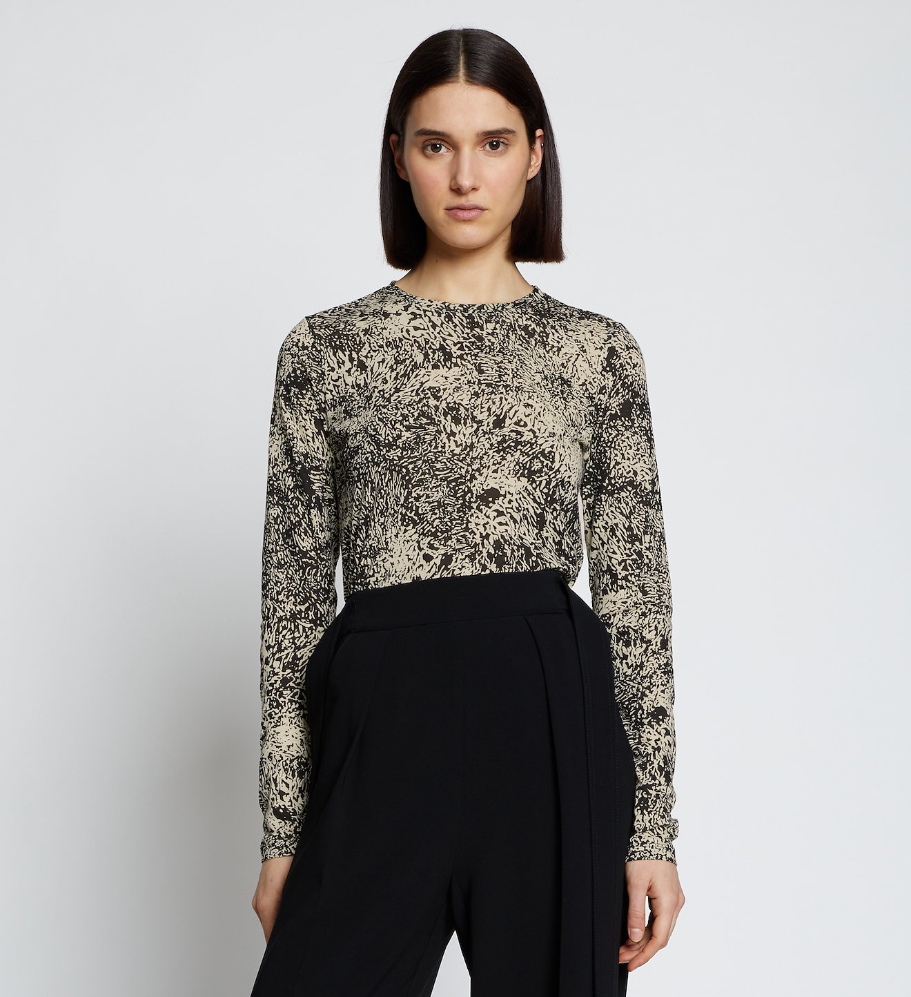 Etched Long Sleeve T-shirt