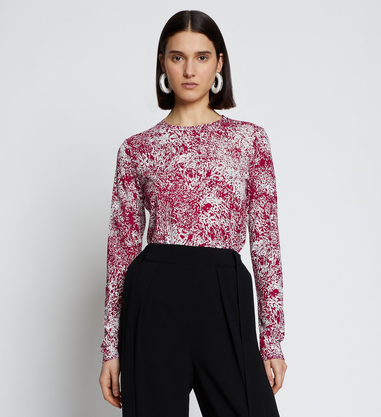 Etched Long Sleeve T-shirt