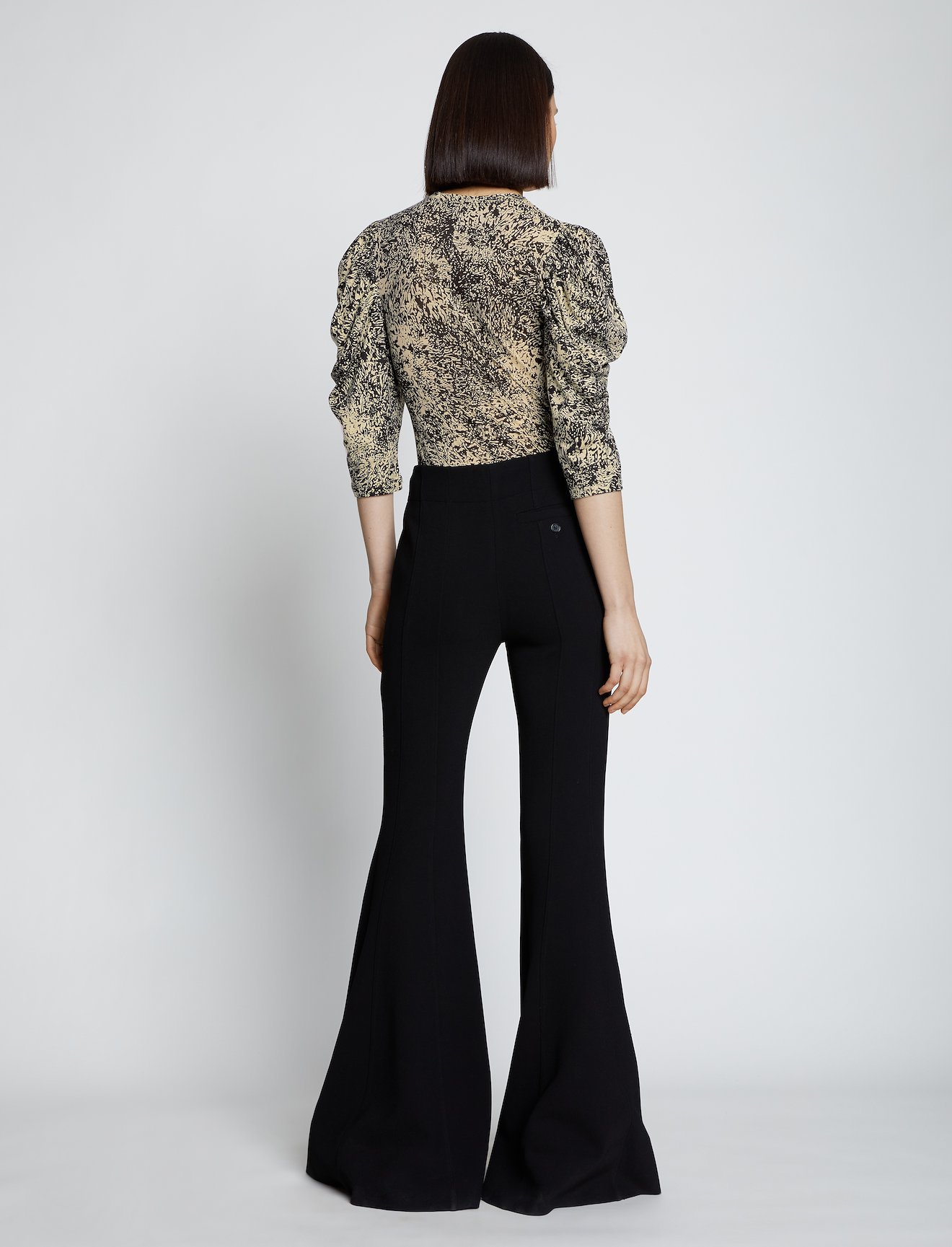 Etched Puff Sleeve T-shirt #2
