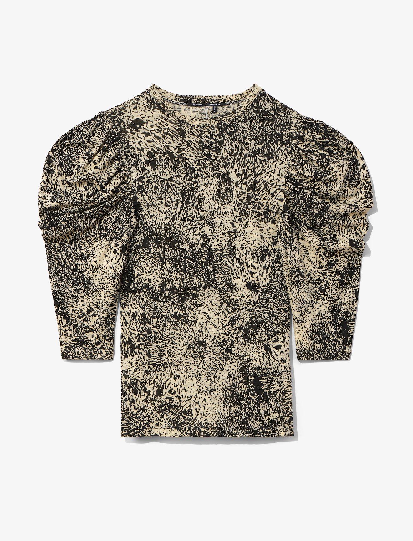 Etched Puff Sleeve T-shirt #4