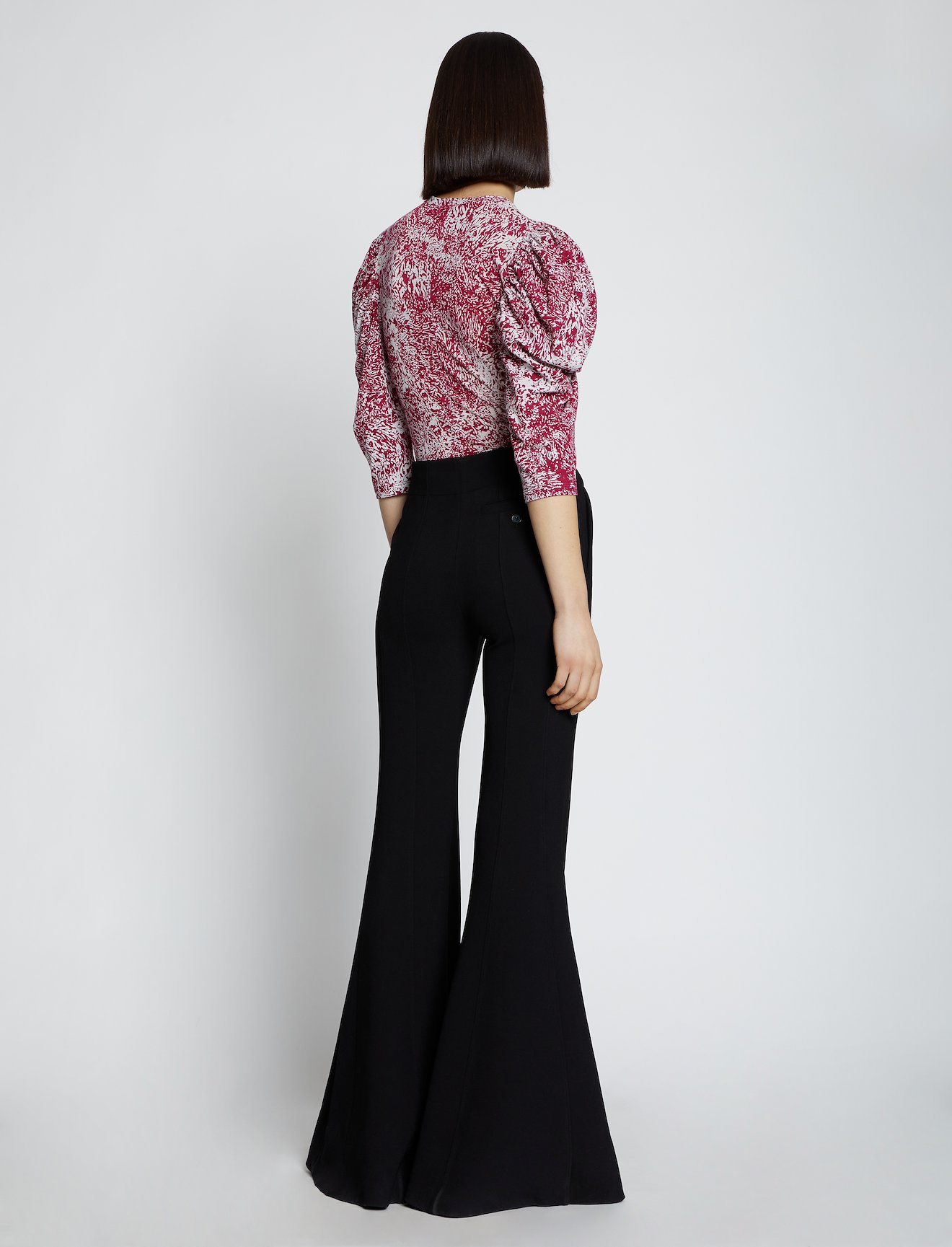 Etched Puff Sleeve T-shirt #2