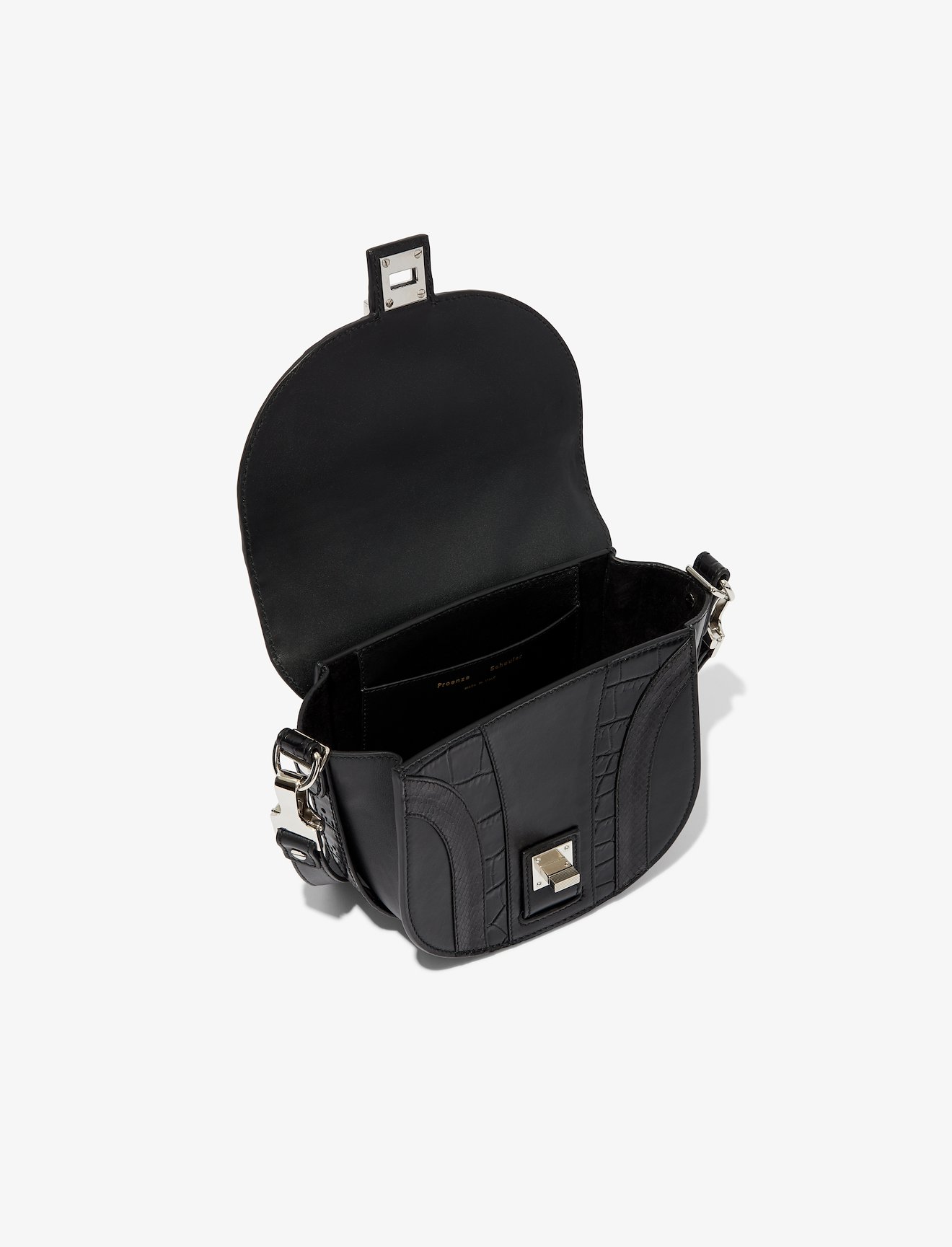 Exotic Patchwork PS11 Small Saddle Bag #4