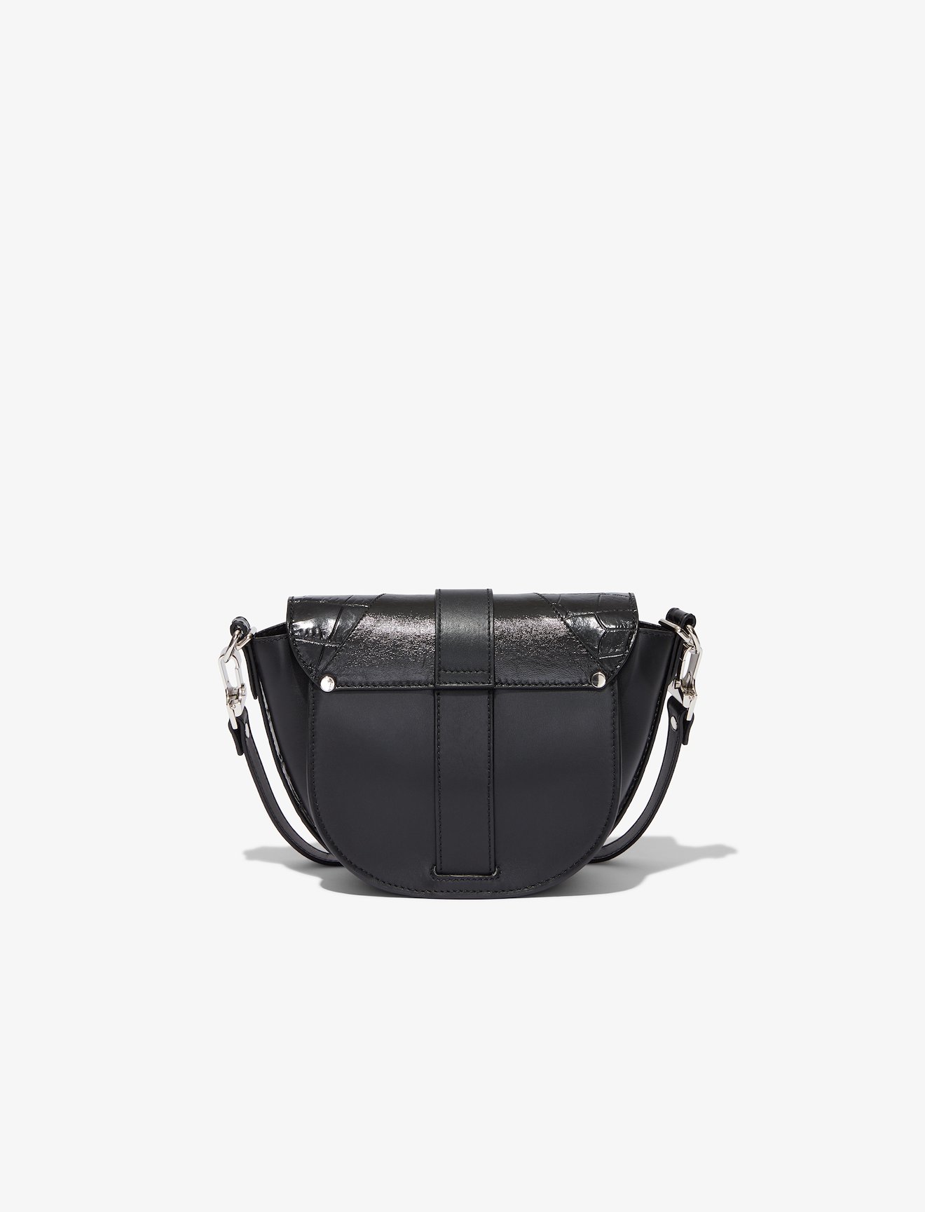 Exotic Patchwork PS11 Small Saddle Bag #3