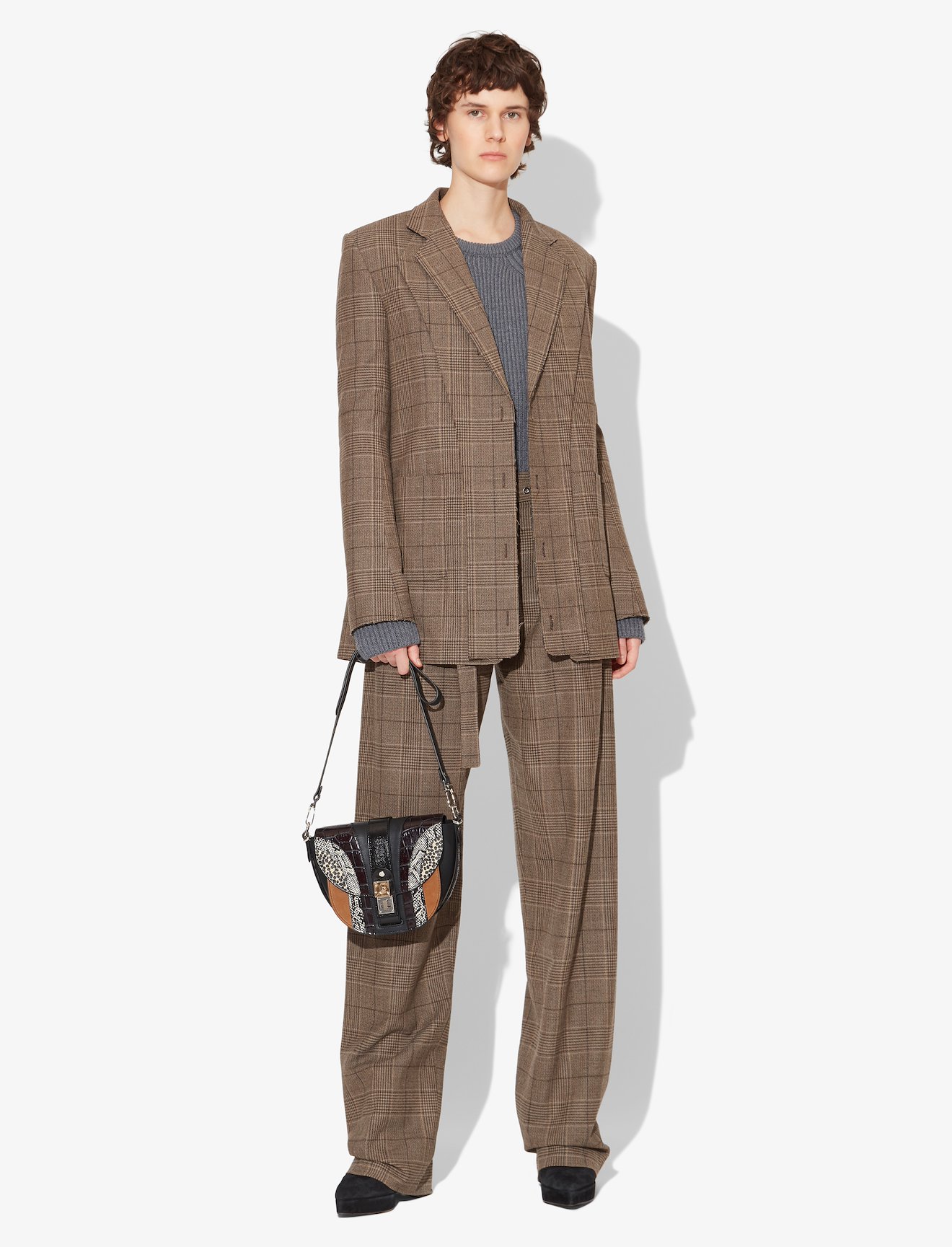 Exotic Patchwork PS11 Small Saddle Bag #2