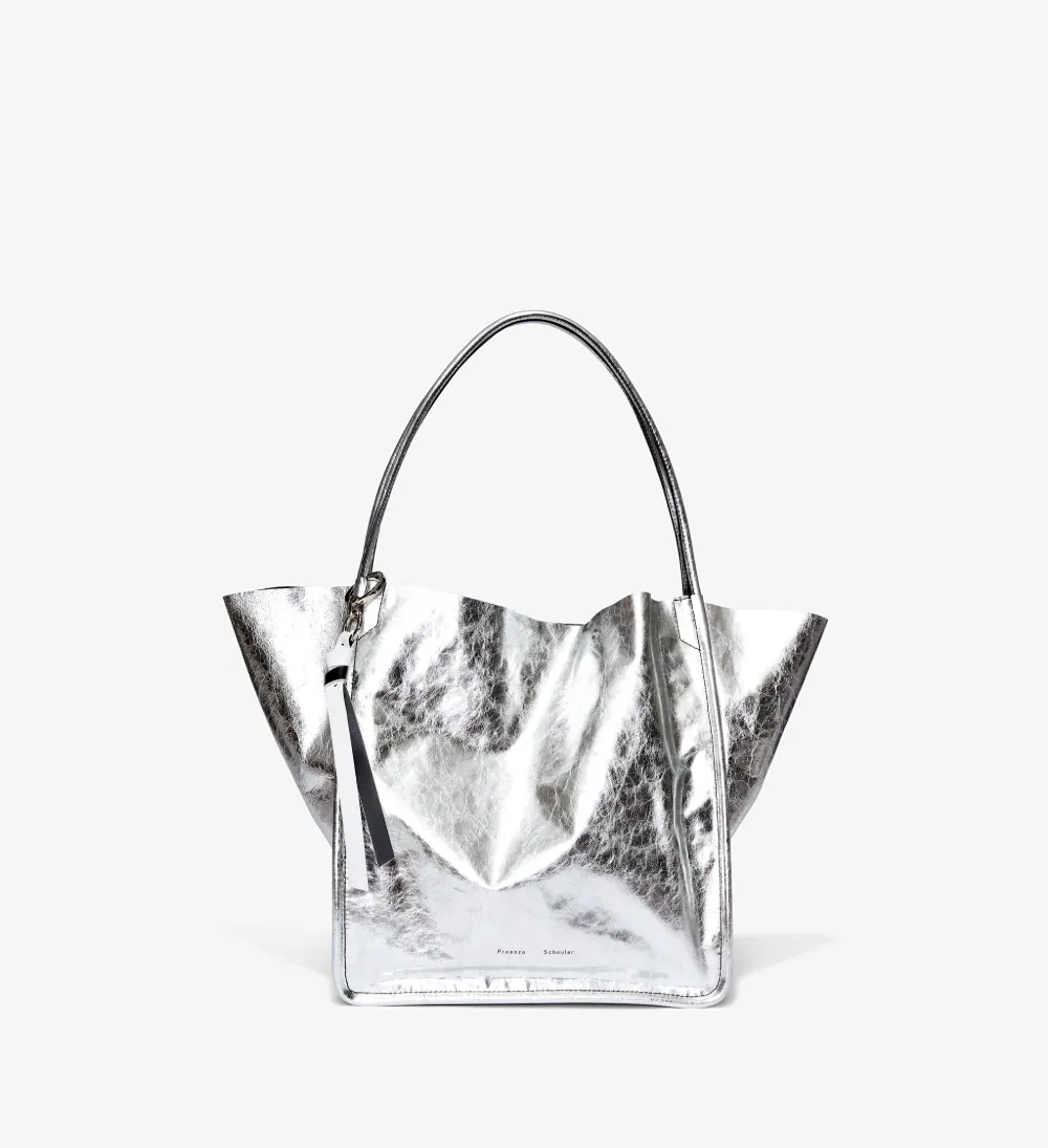 Extra Large Metallic Tote