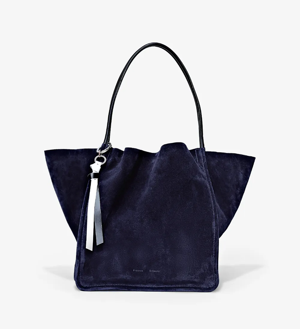 suede large tote