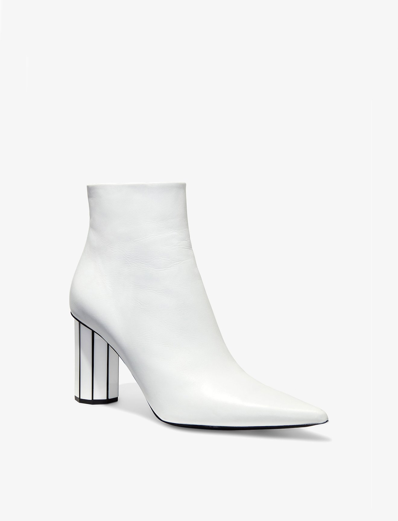 Facet Heel Ankle Boot #1