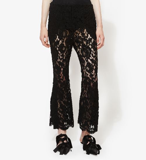 flared pants glitter