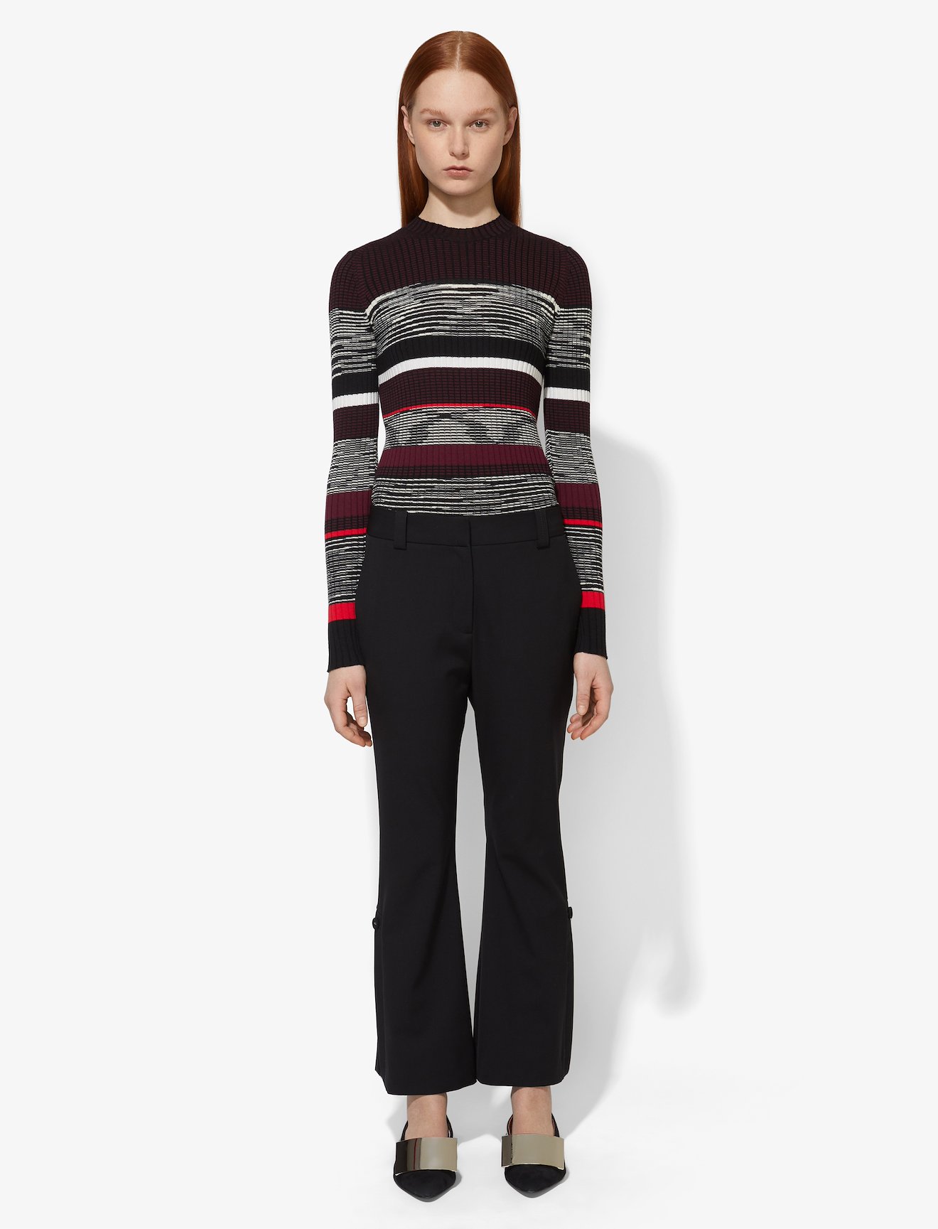 Flared Wool Pants #2