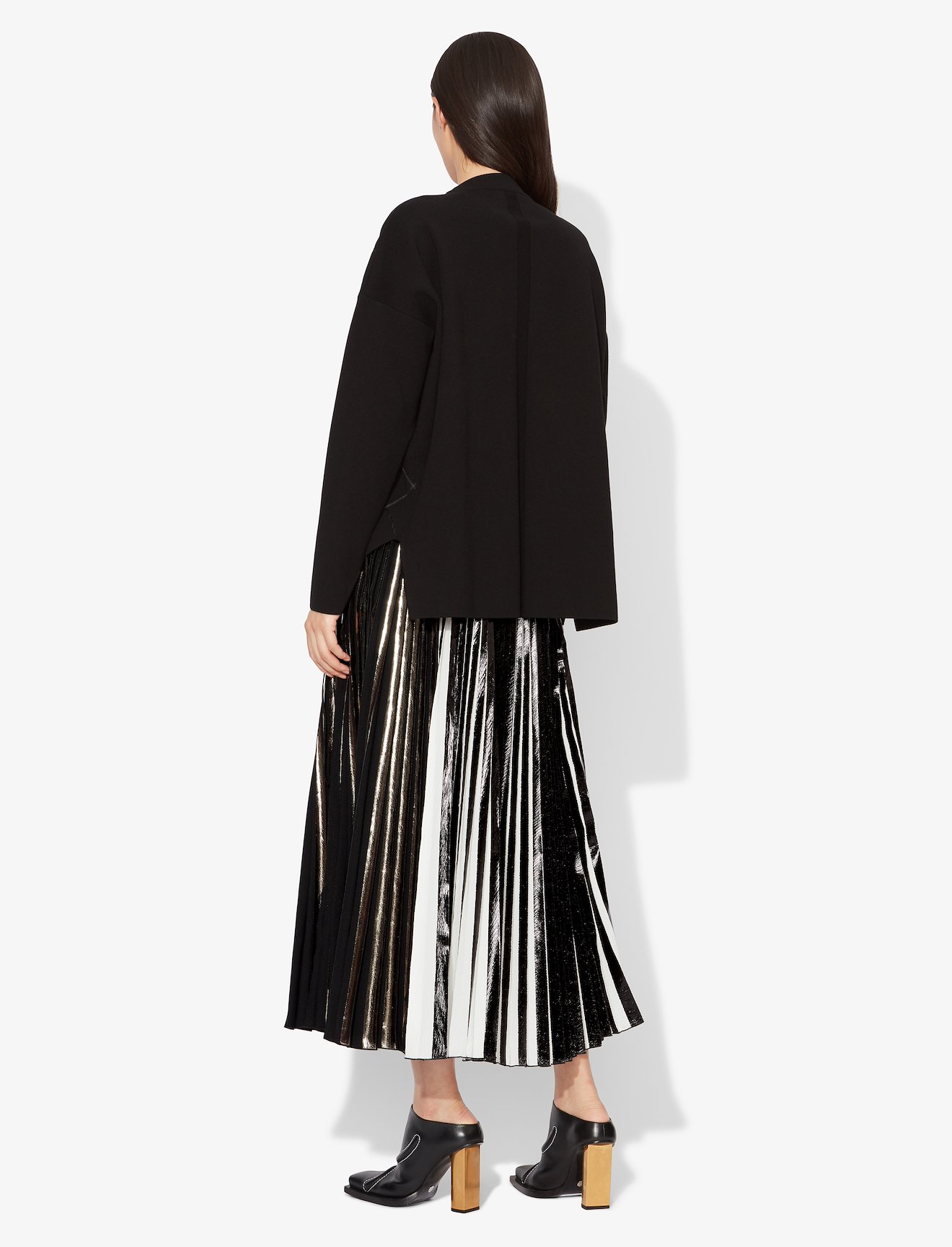 Foil Pleated Skirt #2