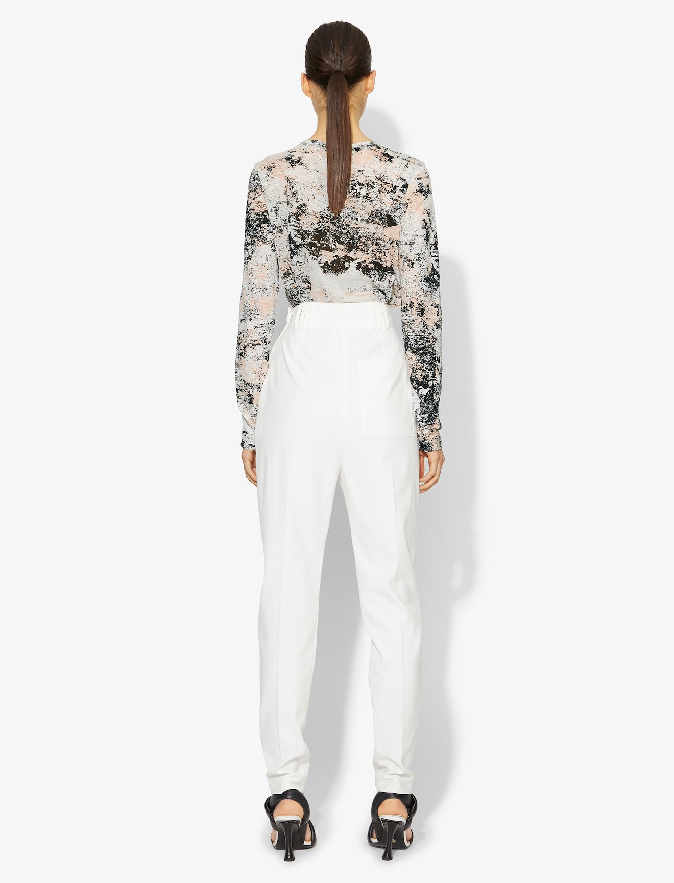 Foil Printed Long Sleeve T-Shirt #2