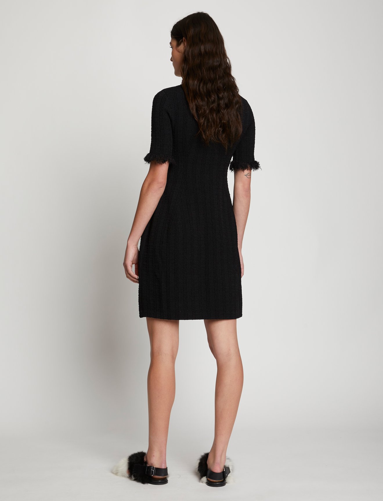 Frayed Edge Sculpted Dress #2
