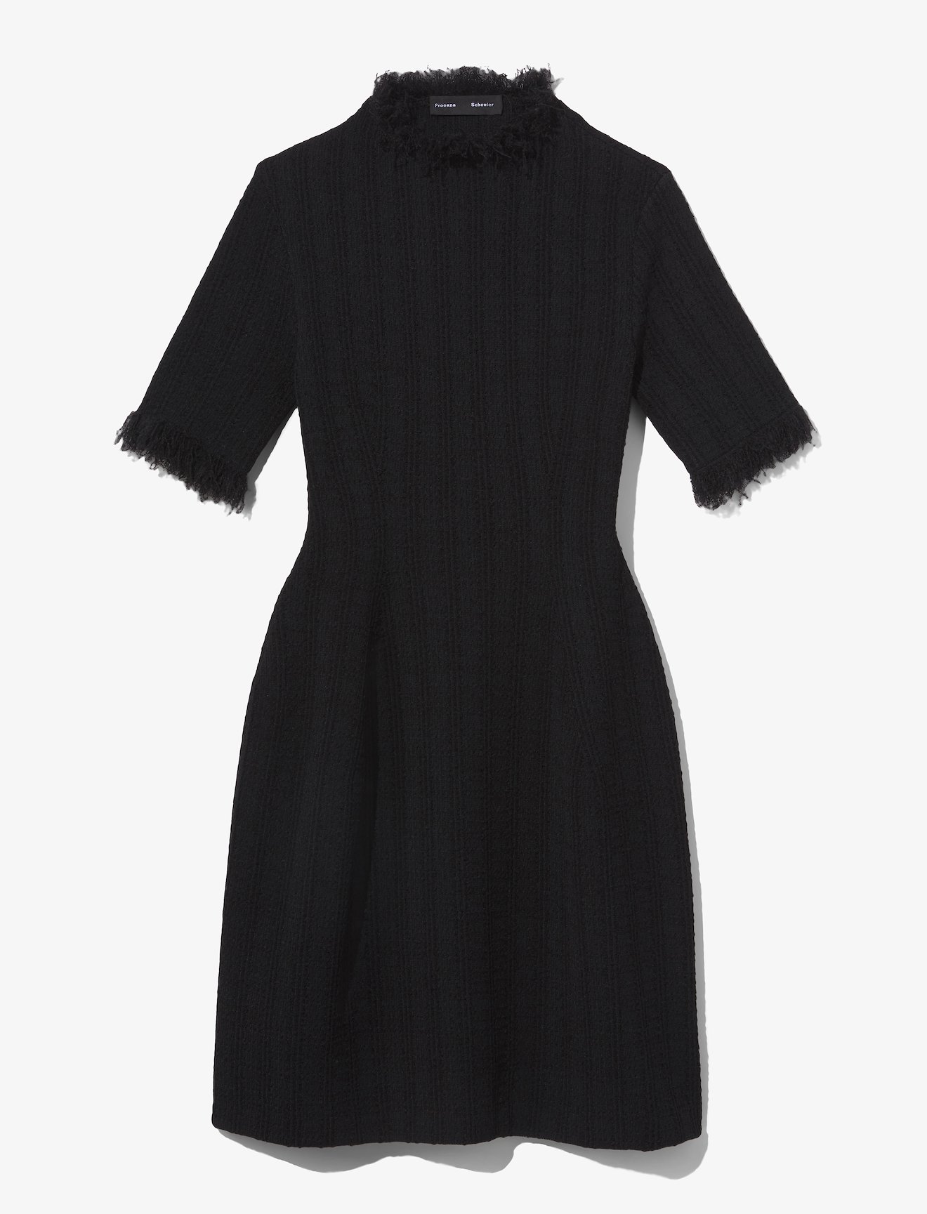 Frayed Edge Sculpted Dress #4