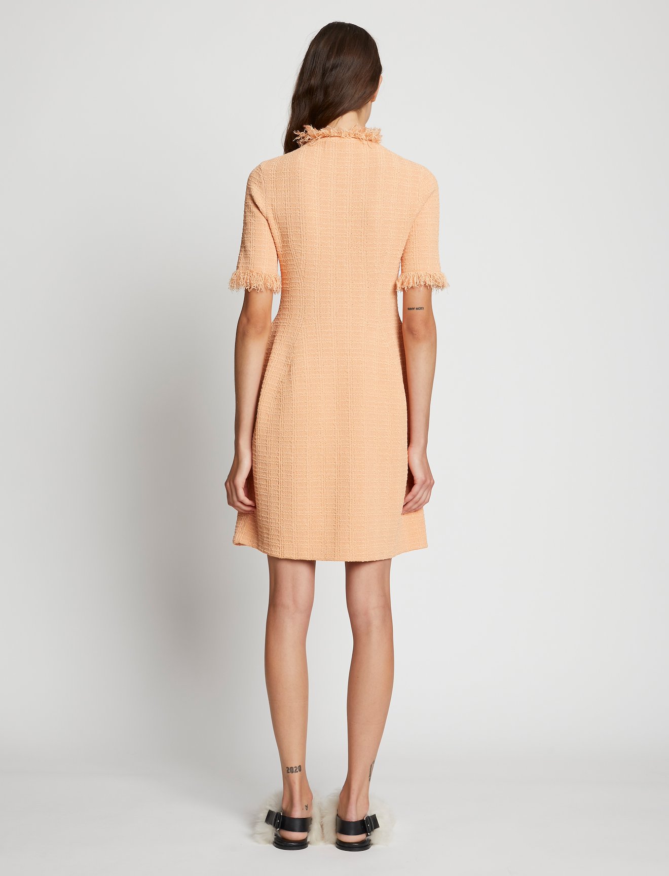 Frayed Edge Sculpted Dress #2