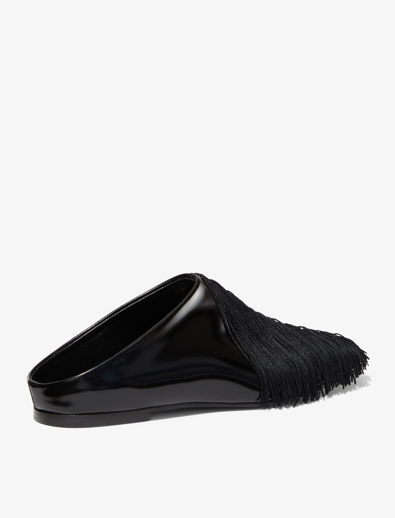 fringe detailing mules #2