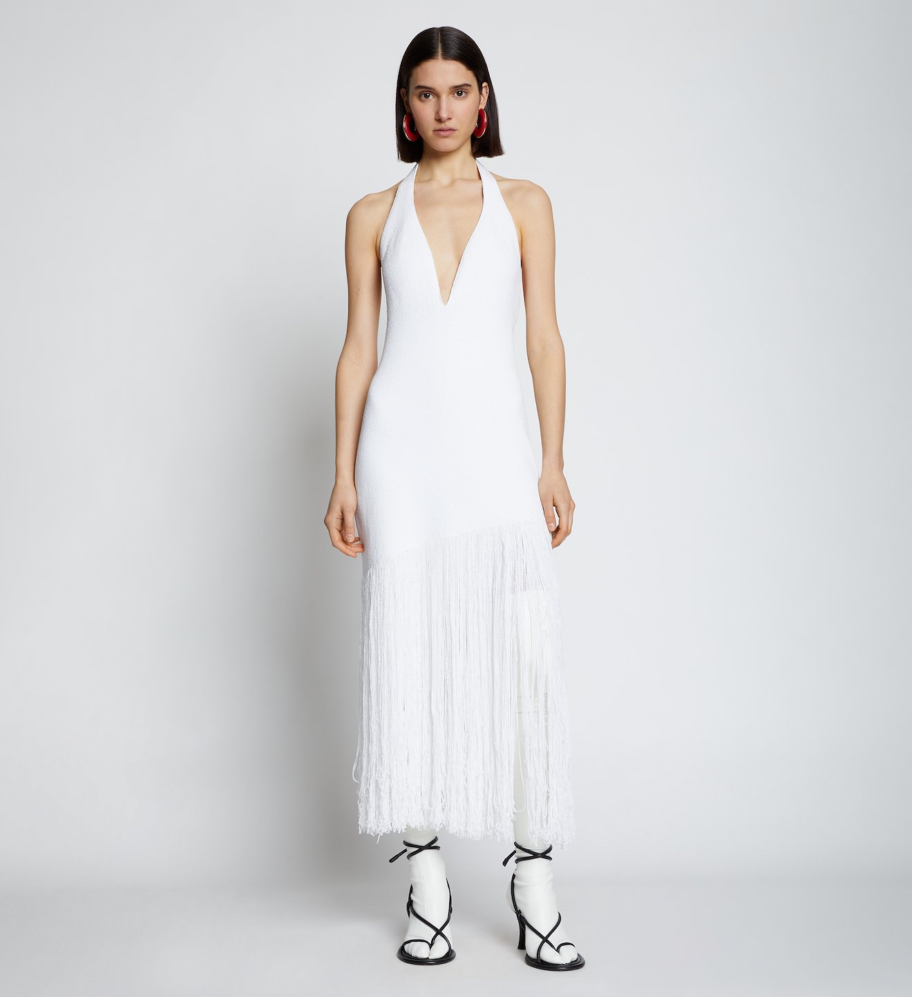 Fringe Knit Dress