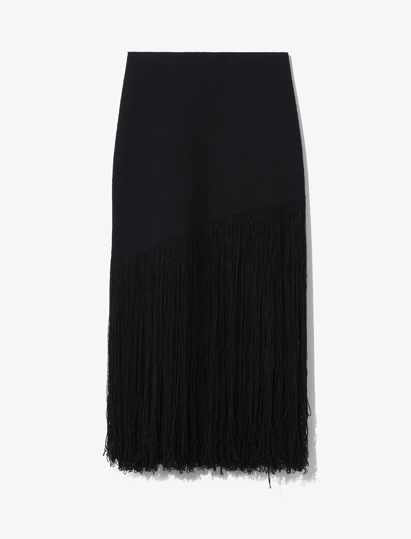 Fringe Knit Skirt #4