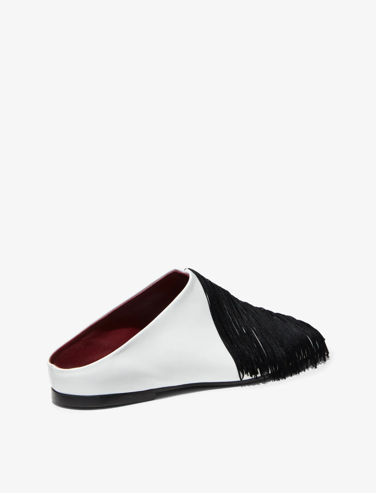 fringe mules
