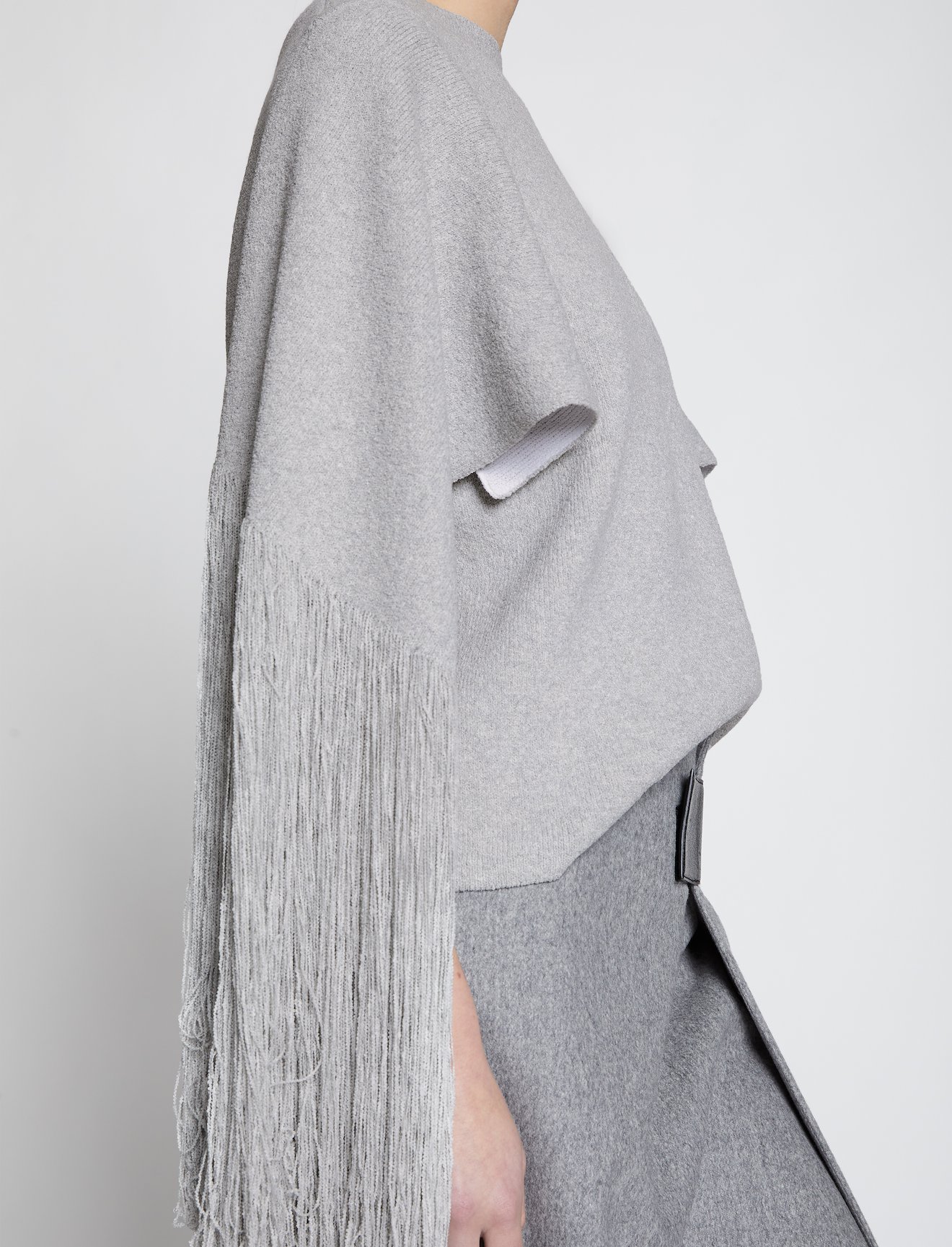 Fringe Sleeve Sweater #3