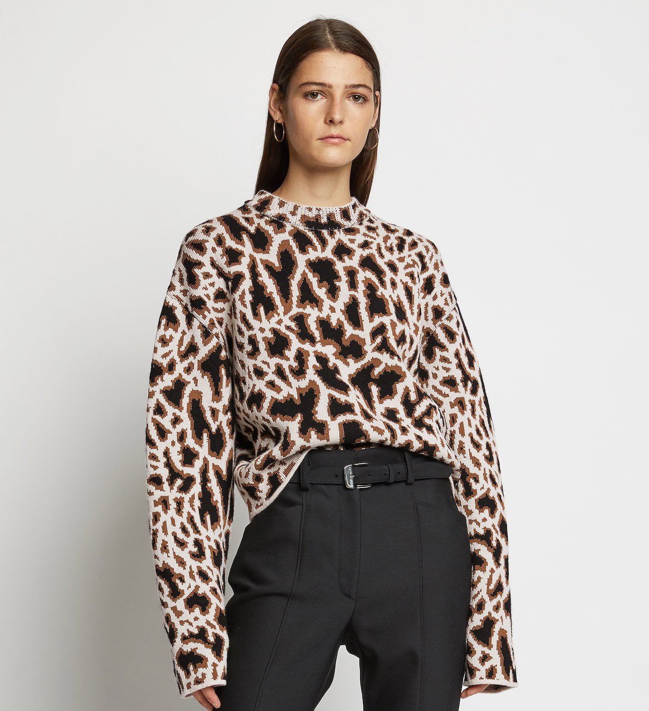 Giraffe Jacquard Sweater