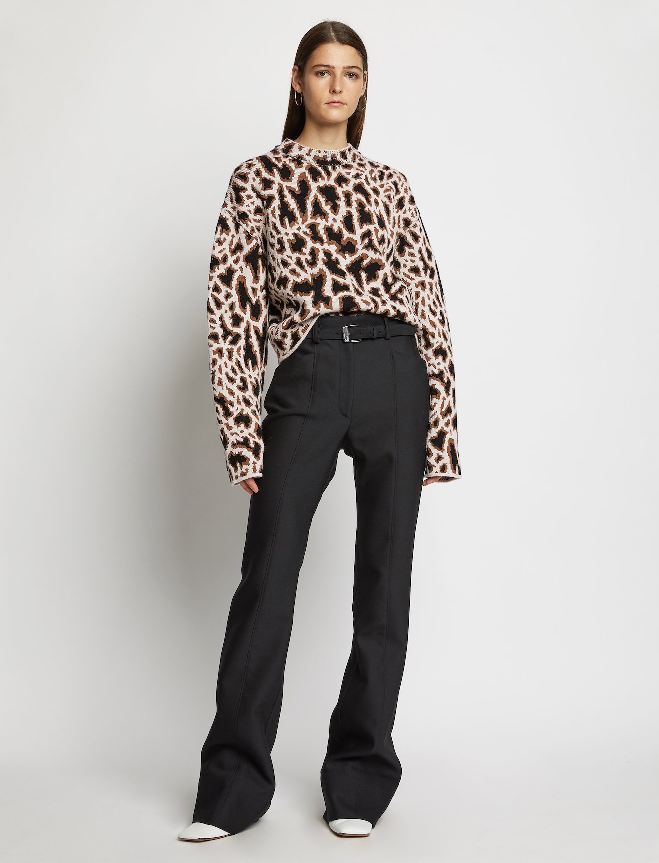 Giraffe Jacquard Sweater #1