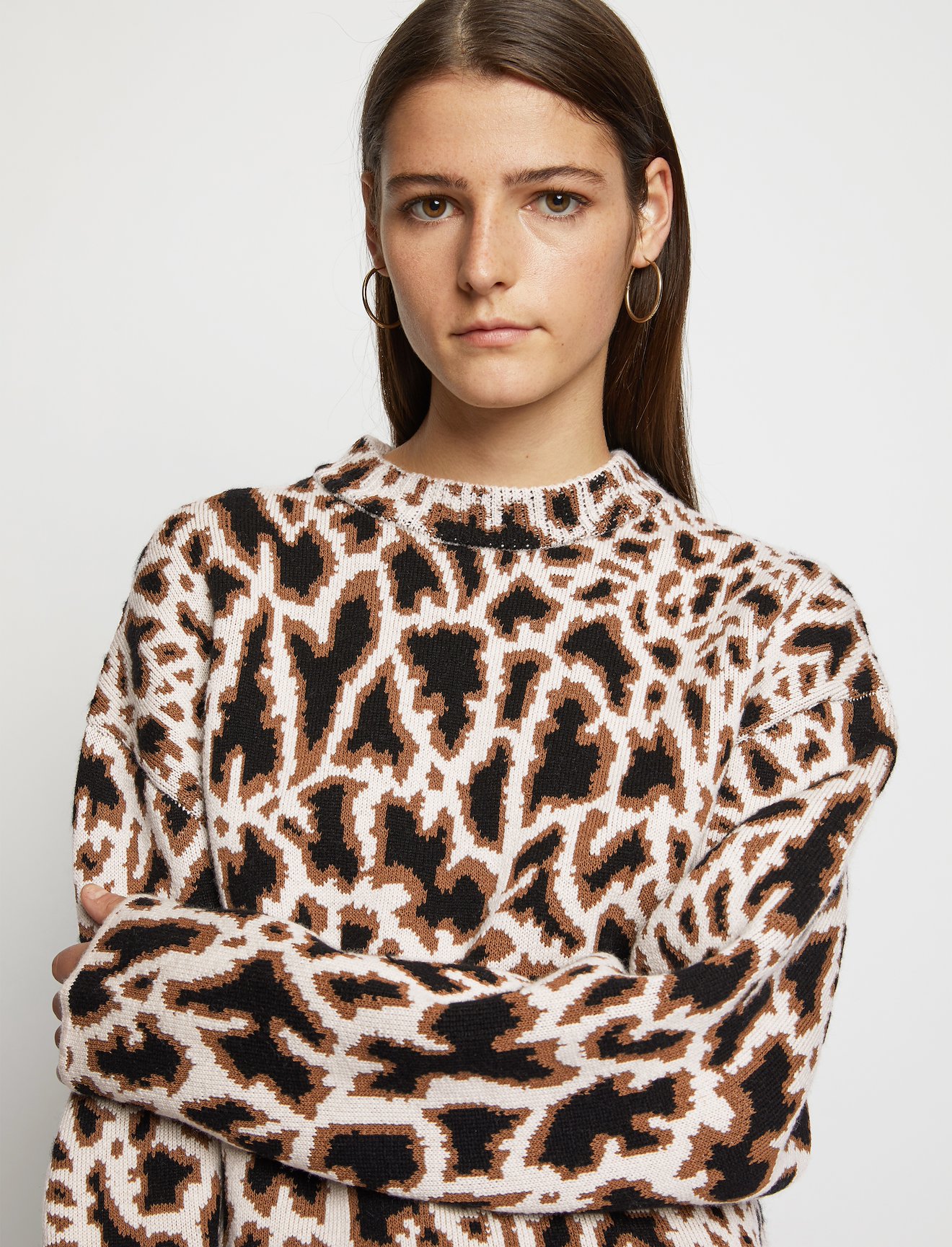 Giraffe Jacquard Sweater #3