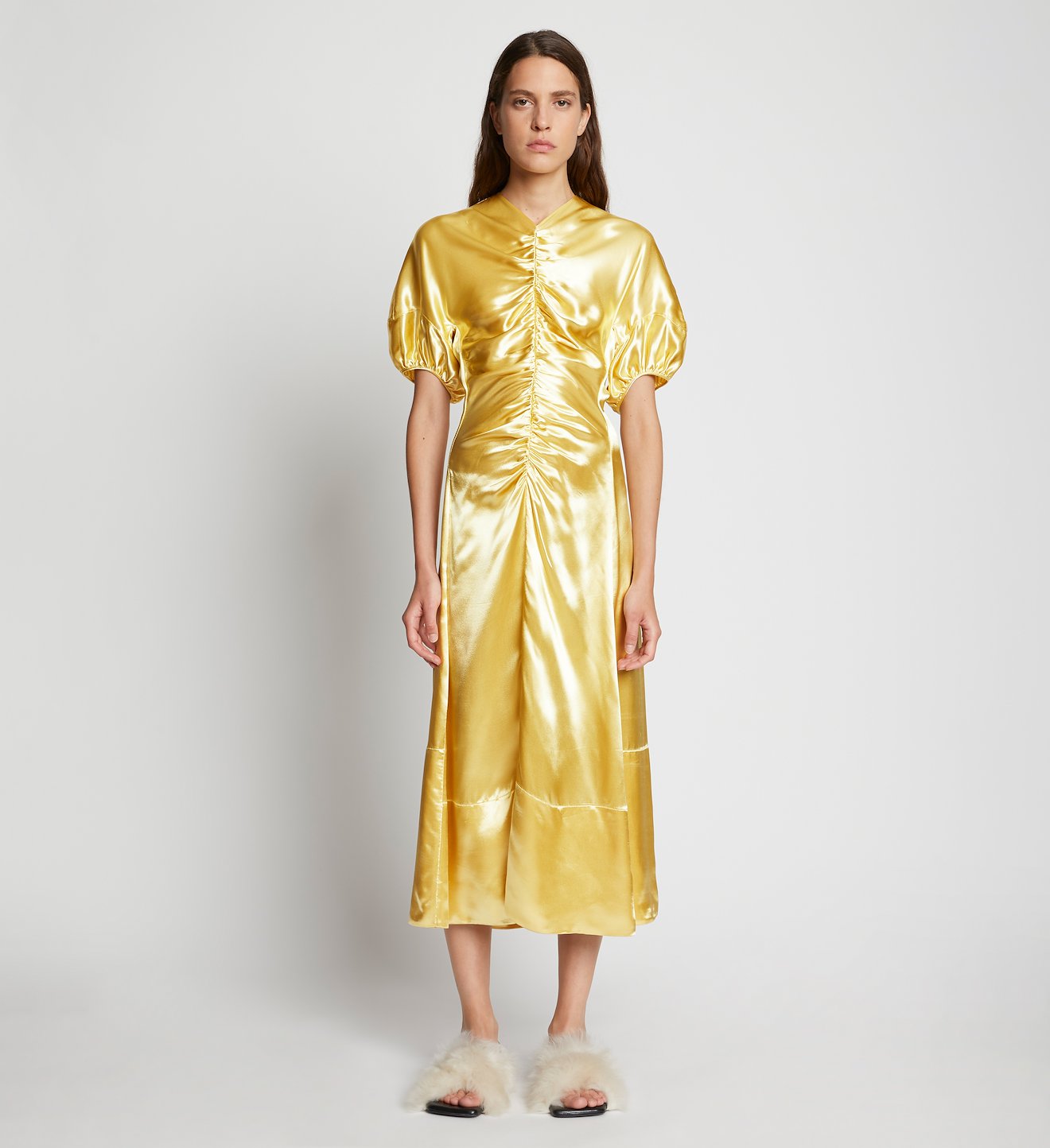 Glace Gathered Dress