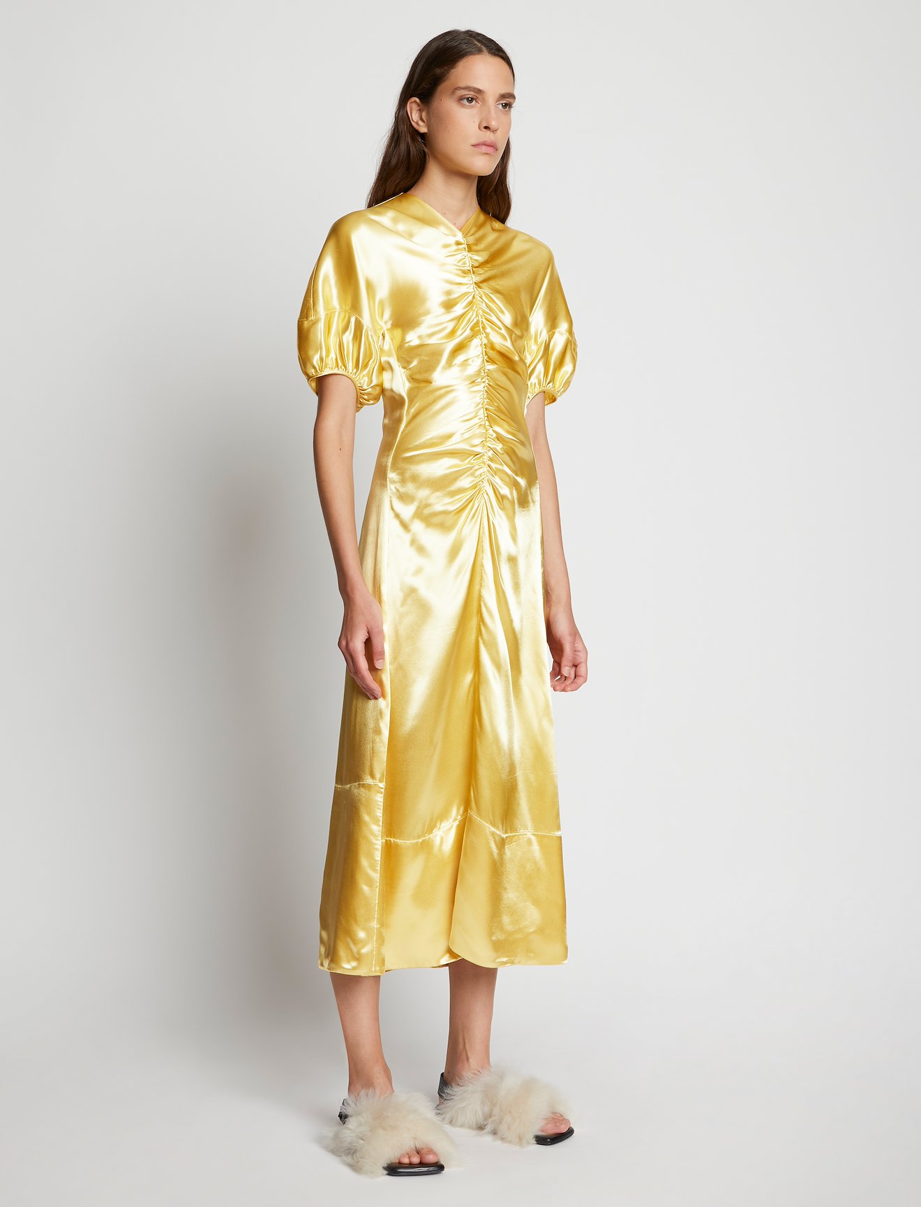 Glace Gathered Dress #1