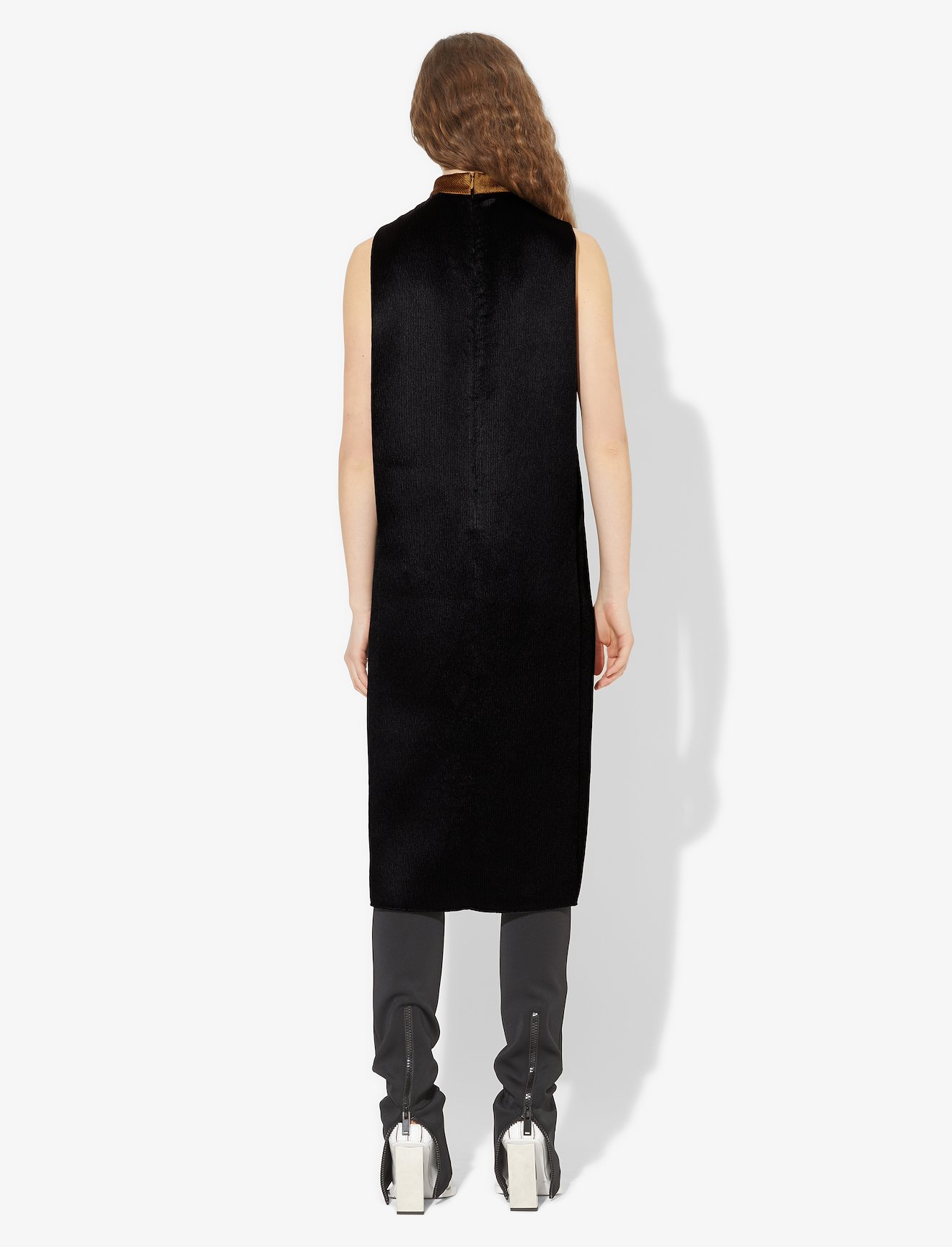 Glacé Pleated Cut Out Dress #2