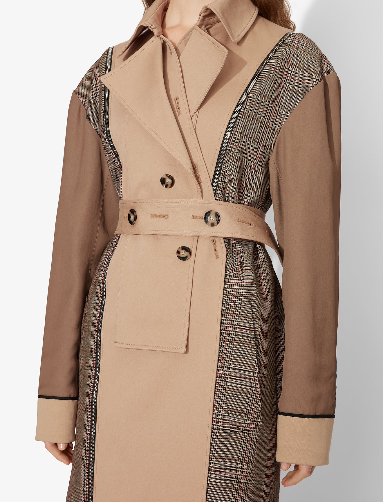 Glen Plaid Coat #3