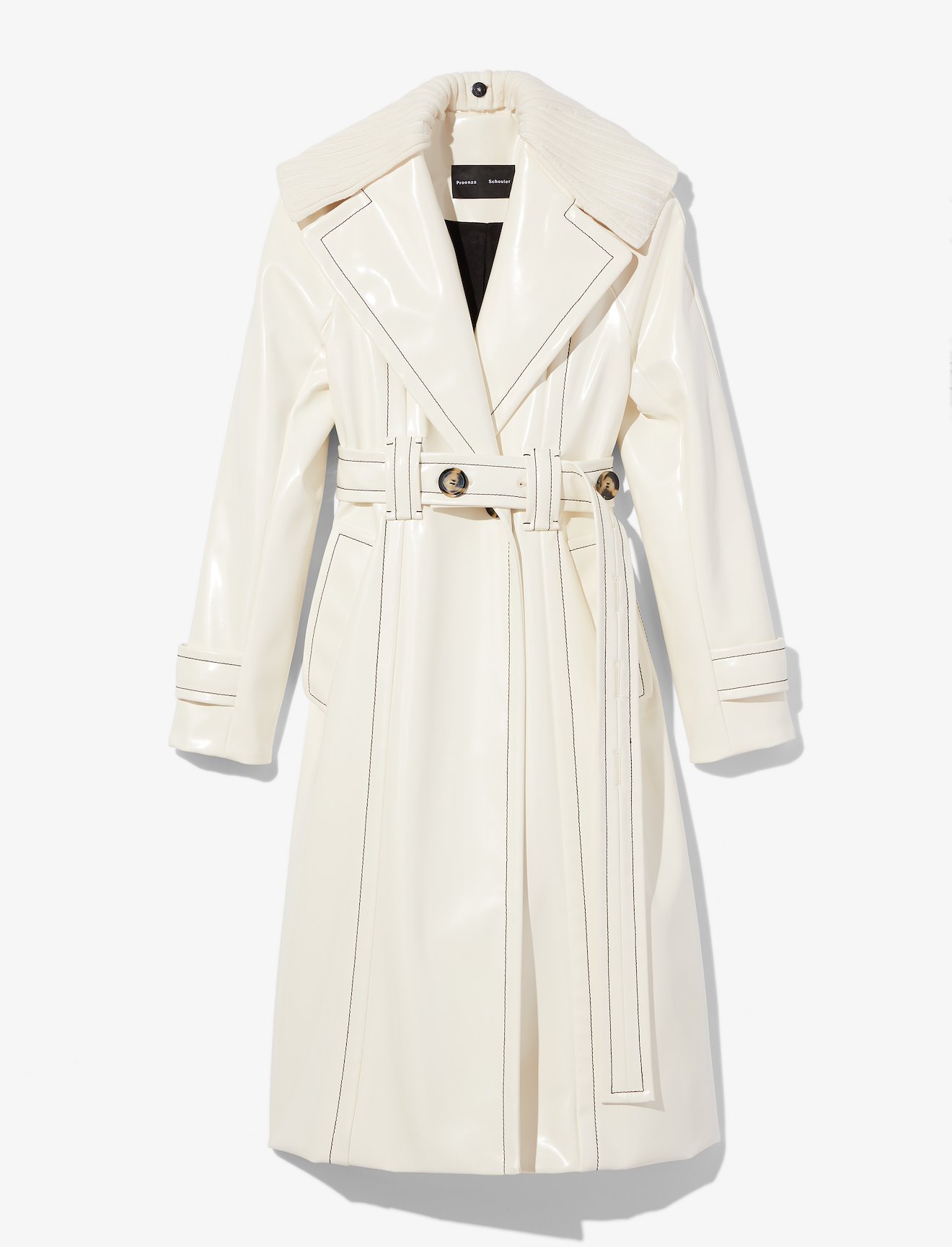 Glossy Ciré Coat #4