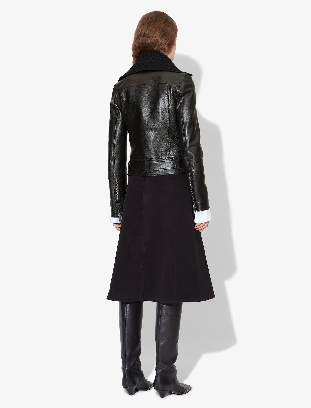 Glossy Leather Jacket #2