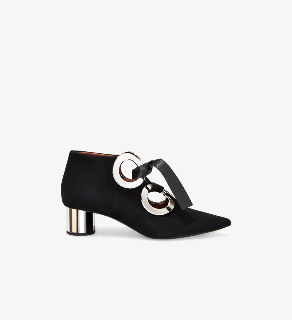 Grommet Ankle Boots