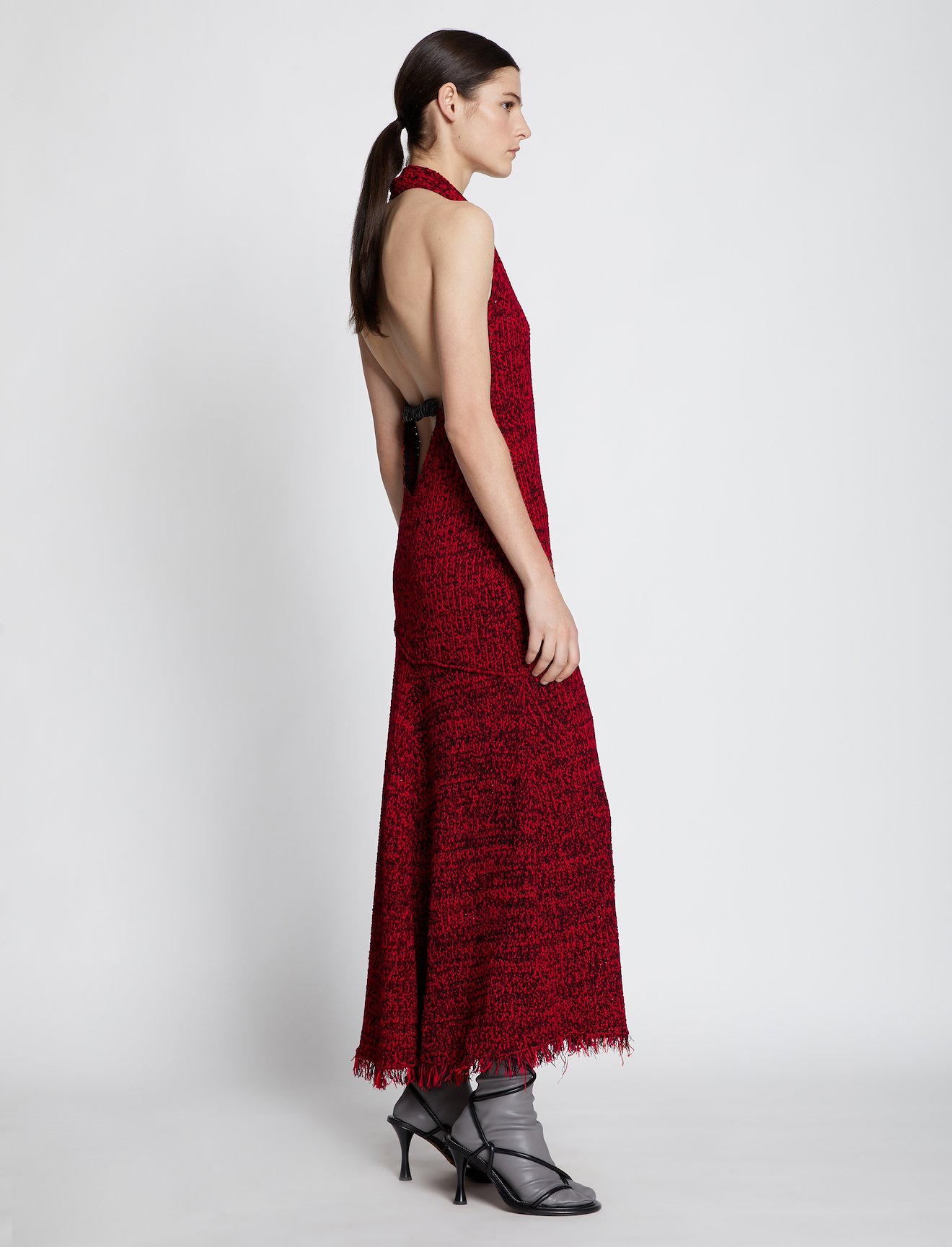 halterneck crochet dress #1