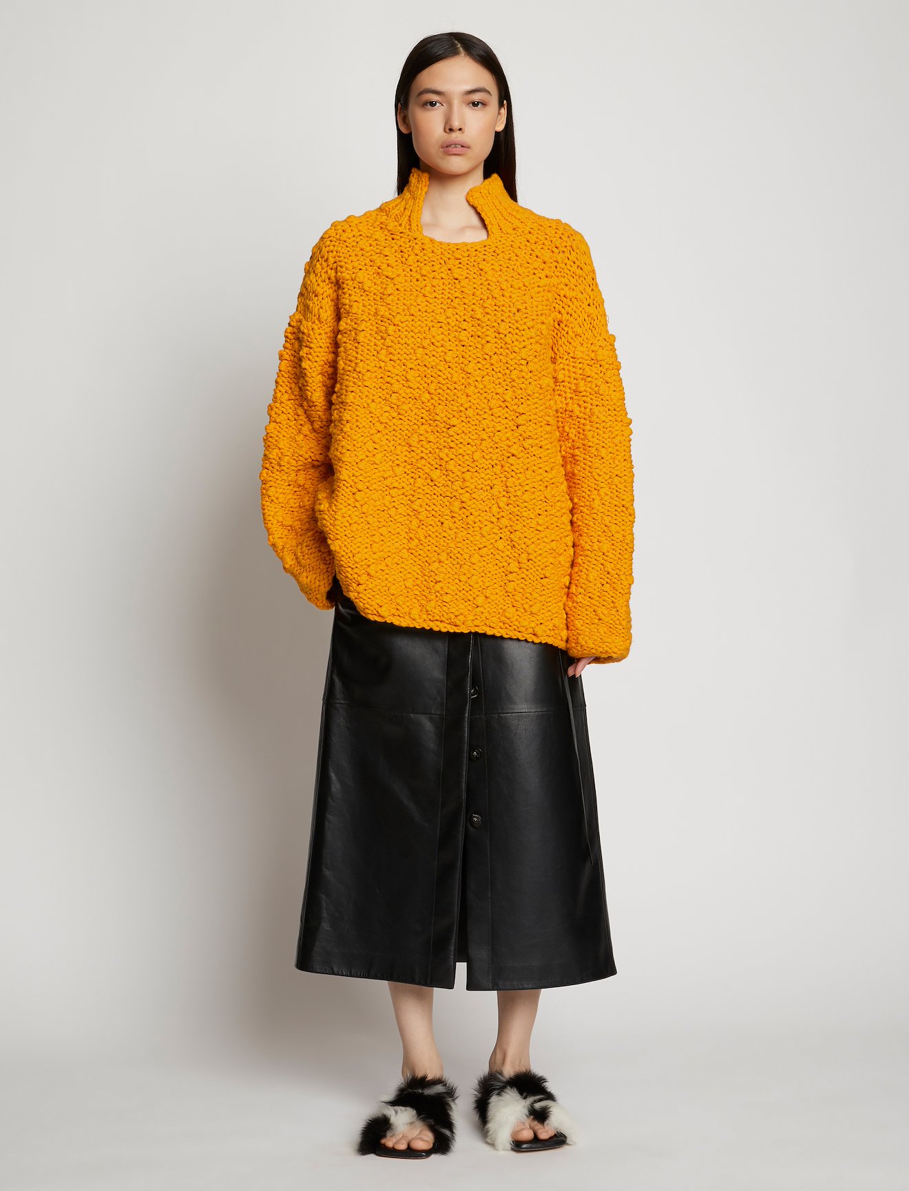 Hand Knit Oversized Sweater #1