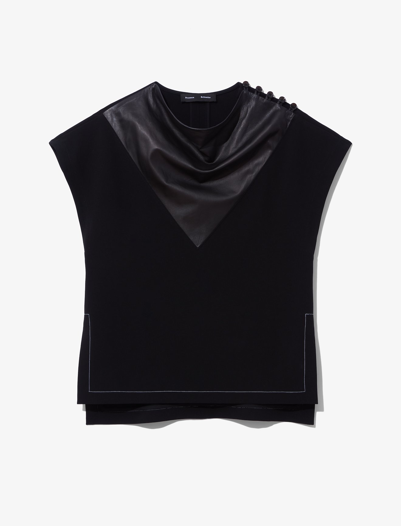 Handkerchief Paneled Top #4