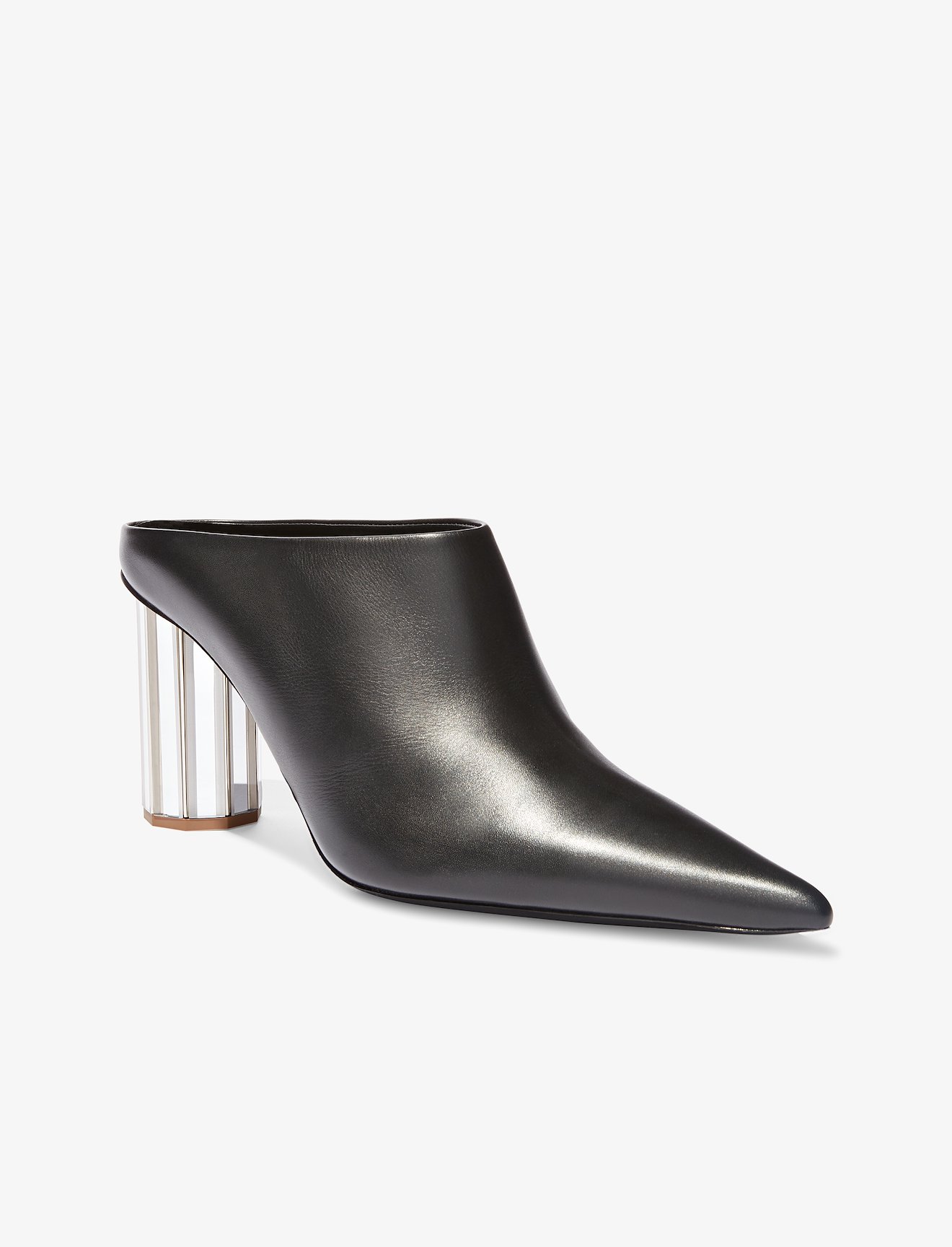High Facet Heel Mule #1