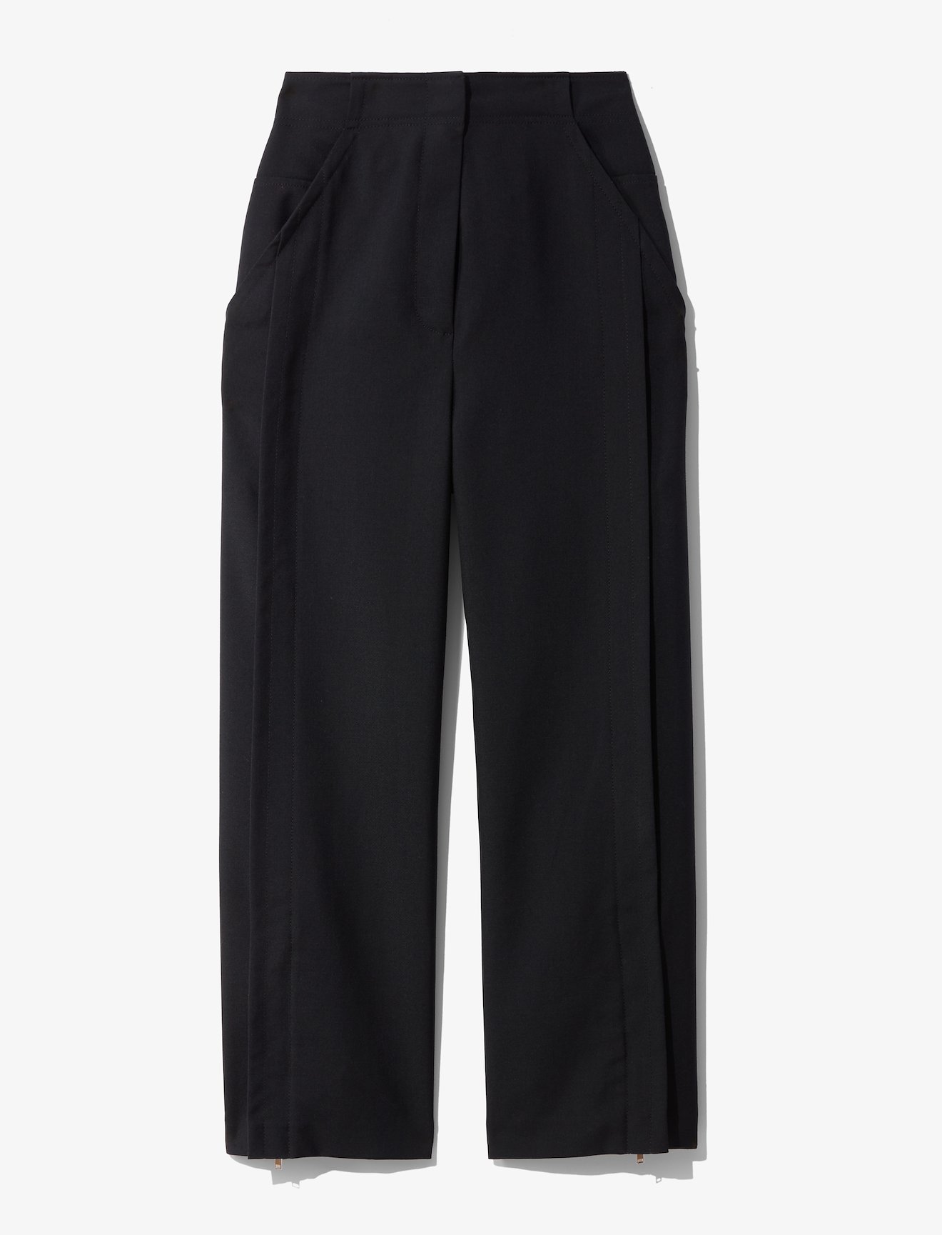 High Waist Cropped Pants #4