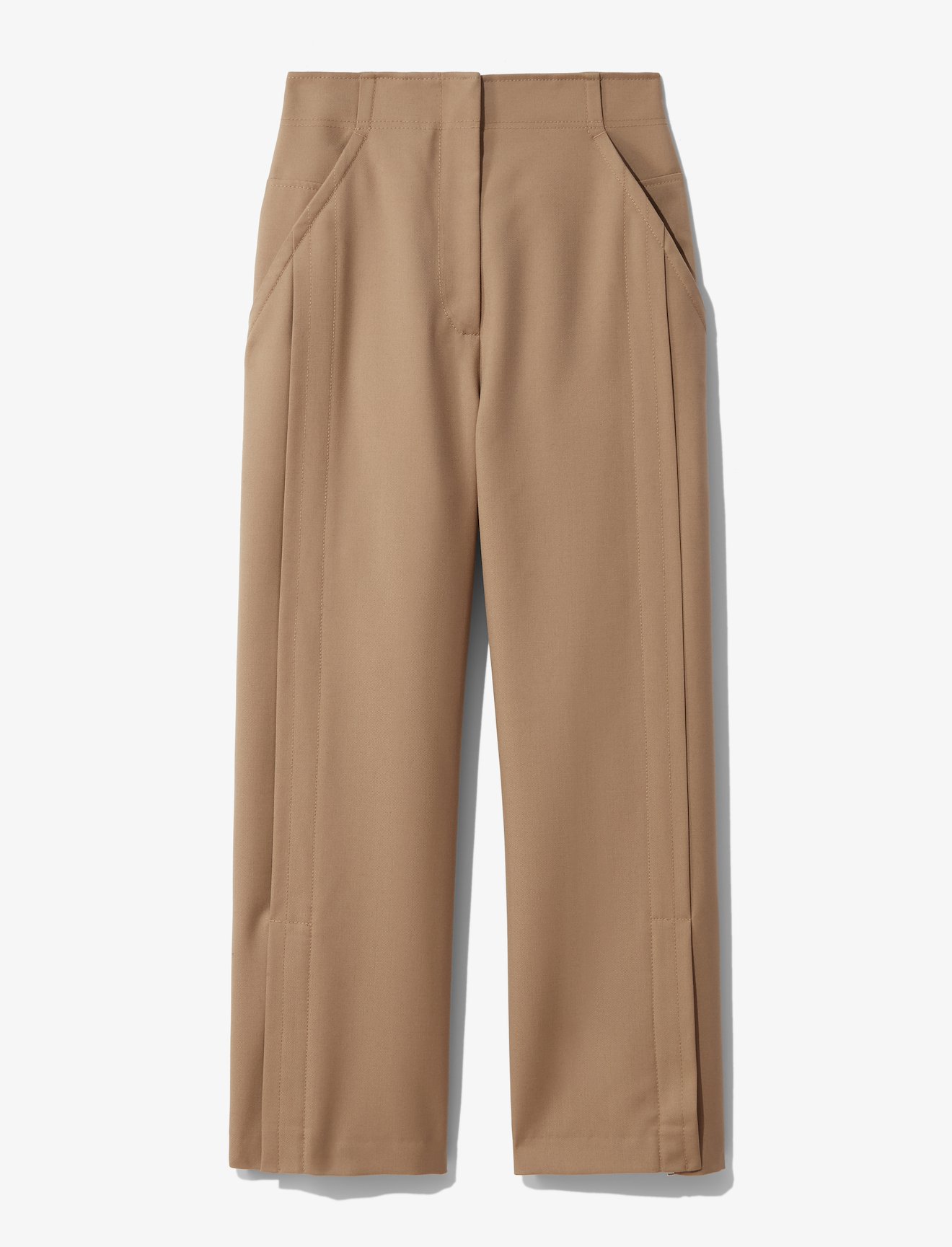 High Waist Cropped Pants #4
