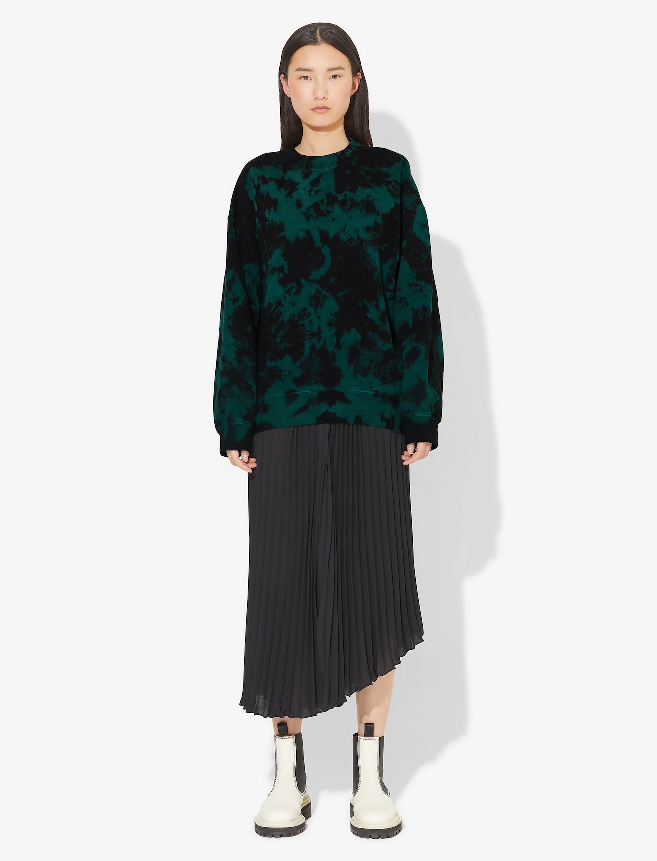 Ink Blotch Oversized Sweatshirt #1
