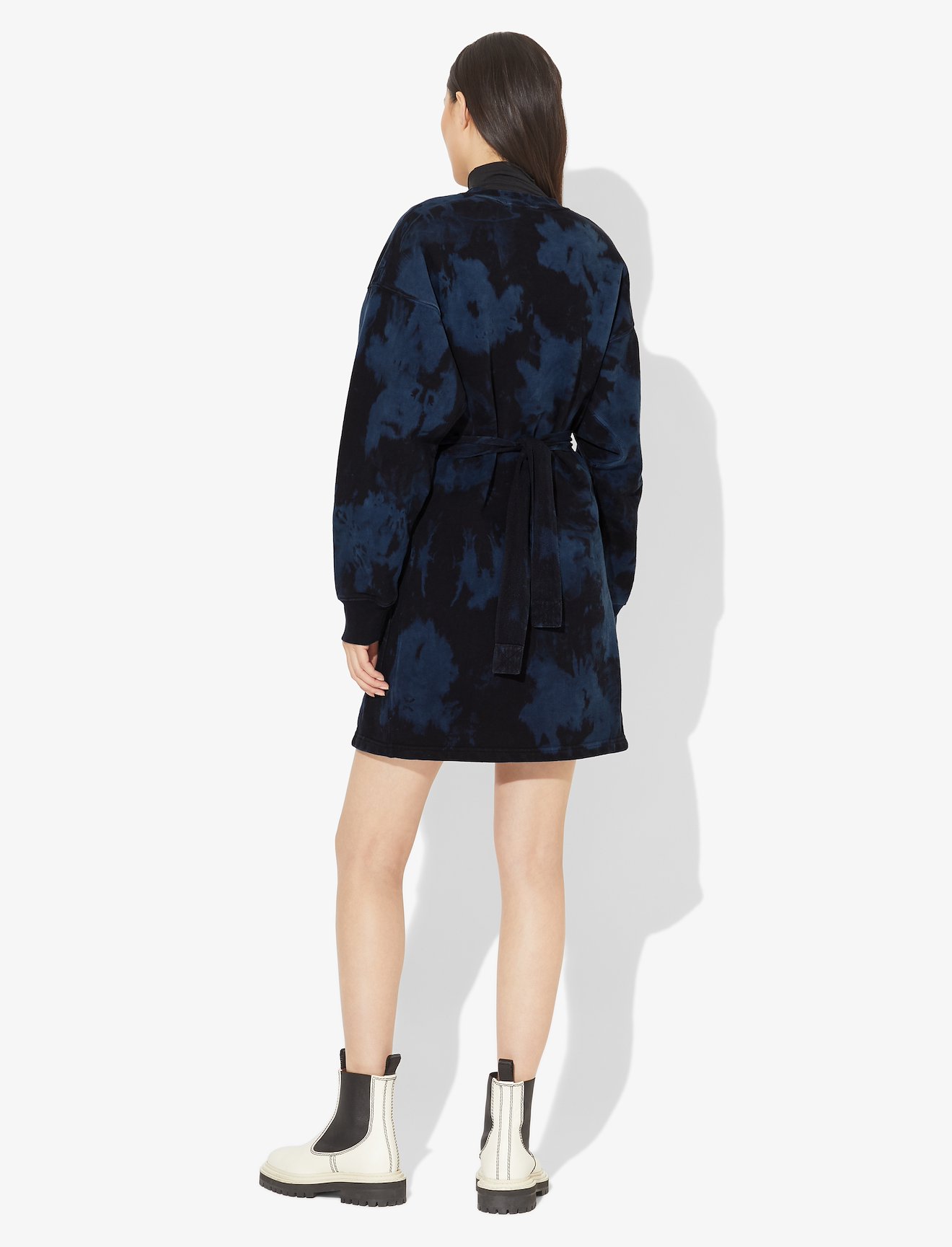 Ink Blotch Sweatshirt Dress #2