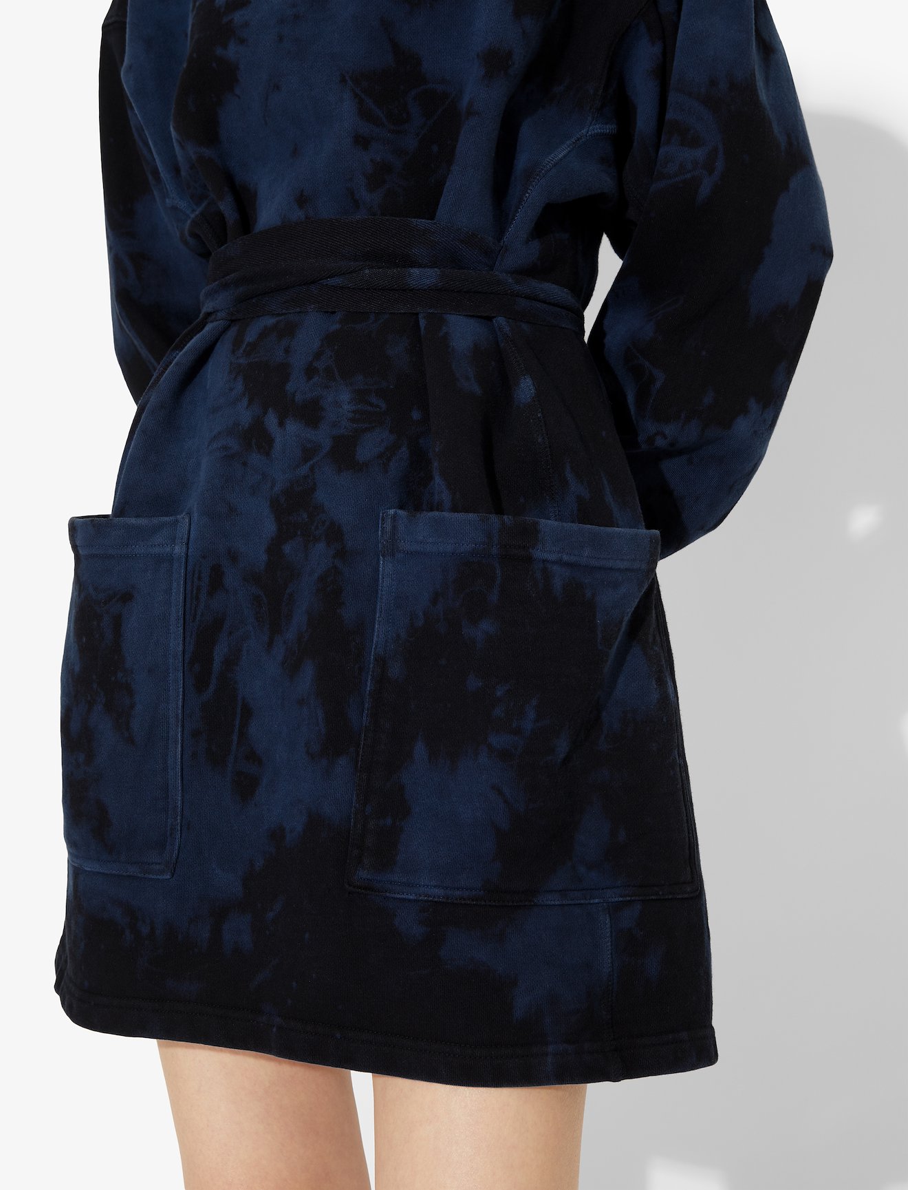 Ink Blotch Sweatshirt Dress #3