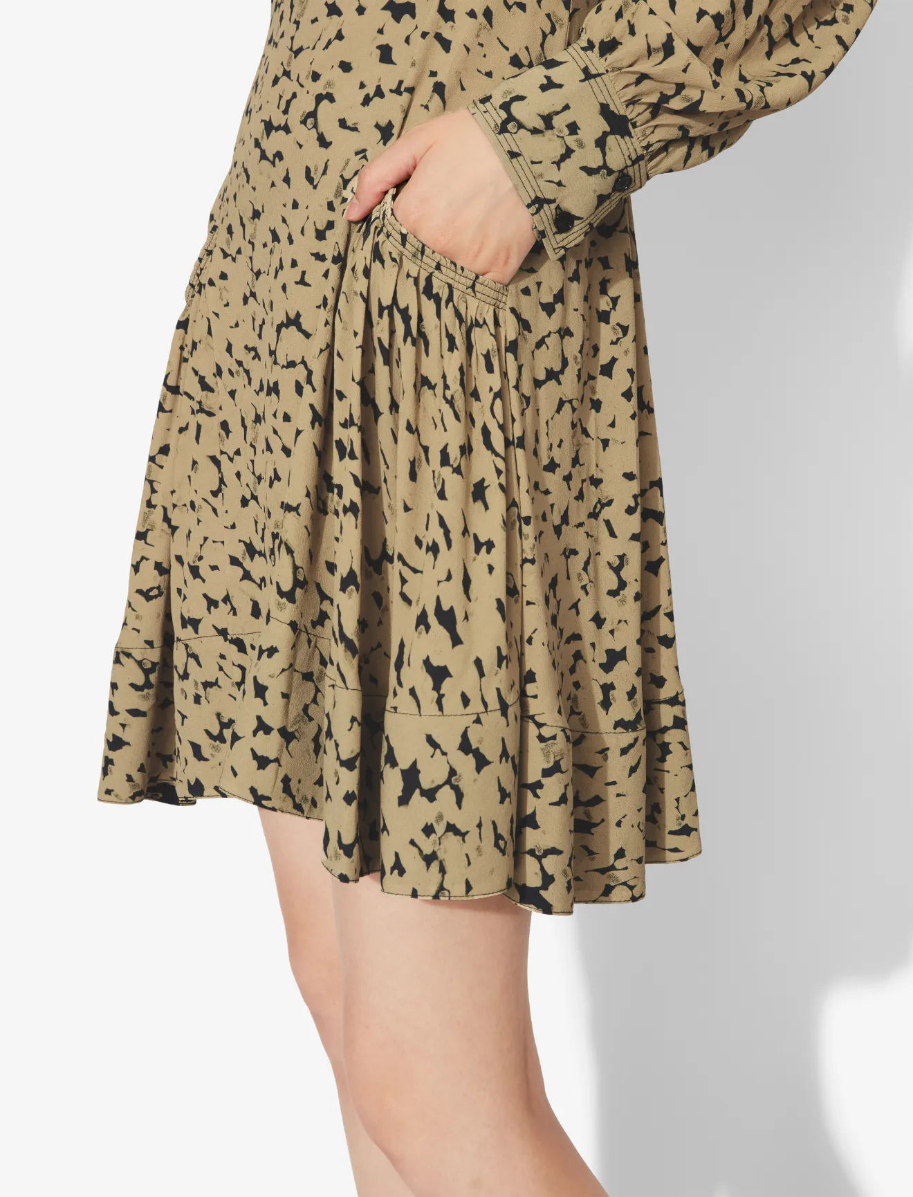 short leopard dress