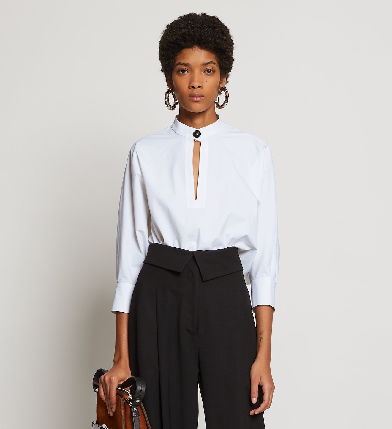 Keyhole Cotton Top