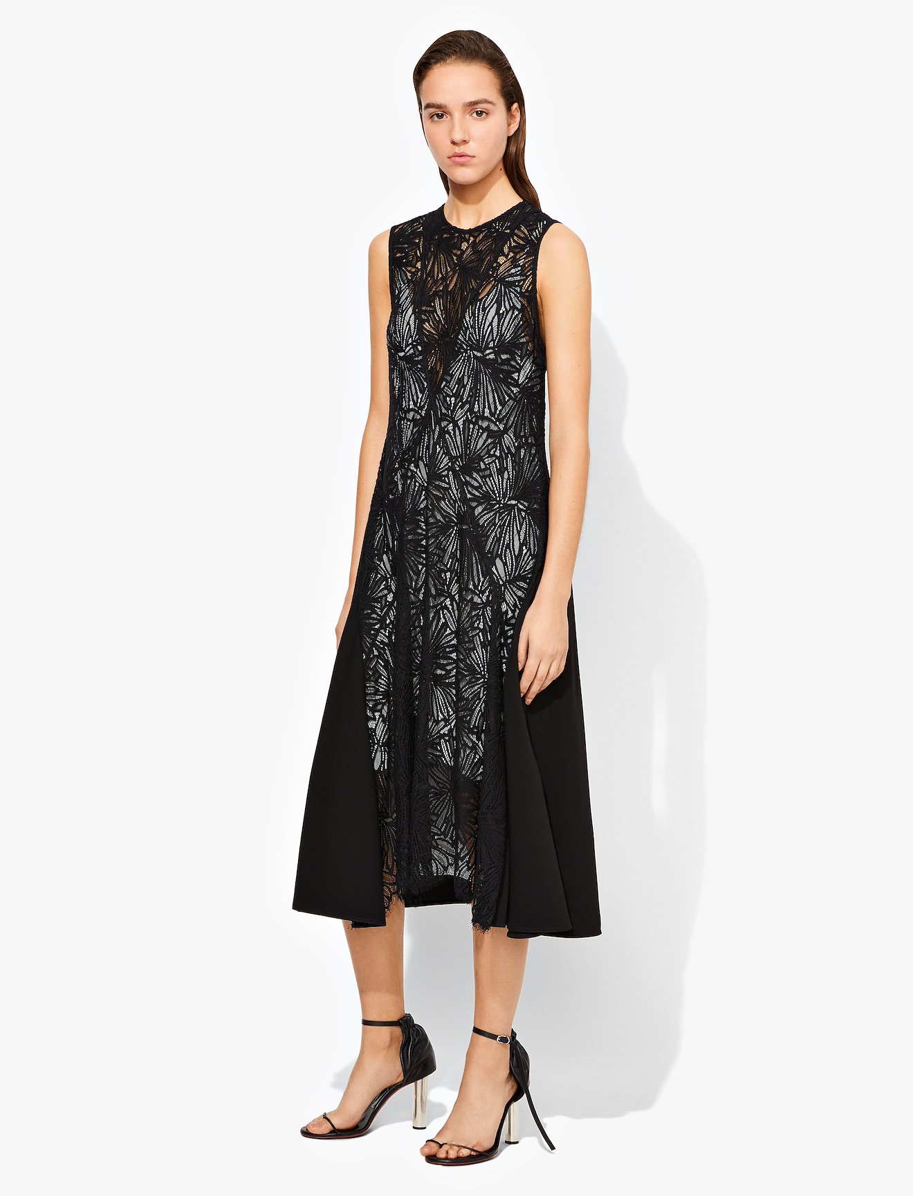 Lace Sleeveless Dress #1