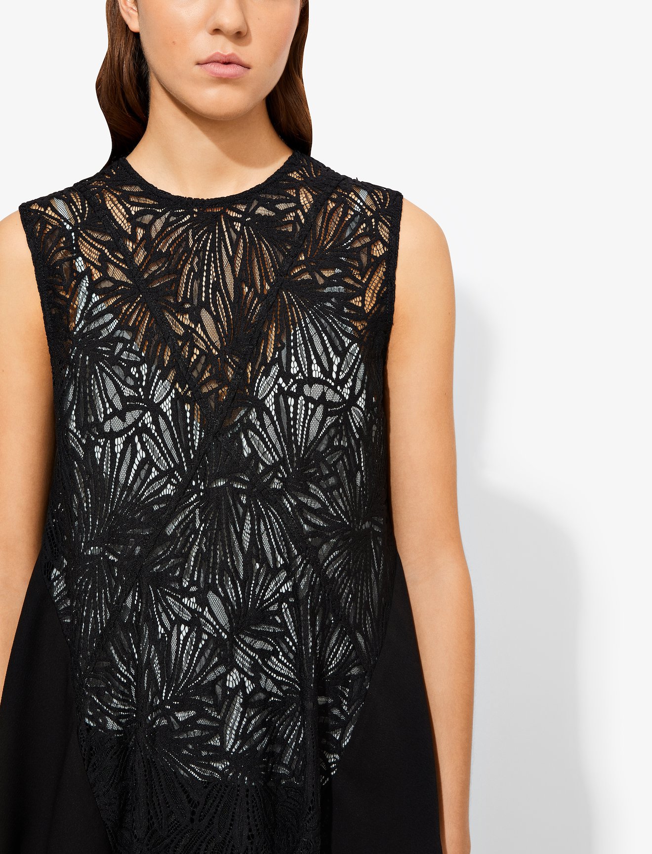 Lace Sleeveless Top #4