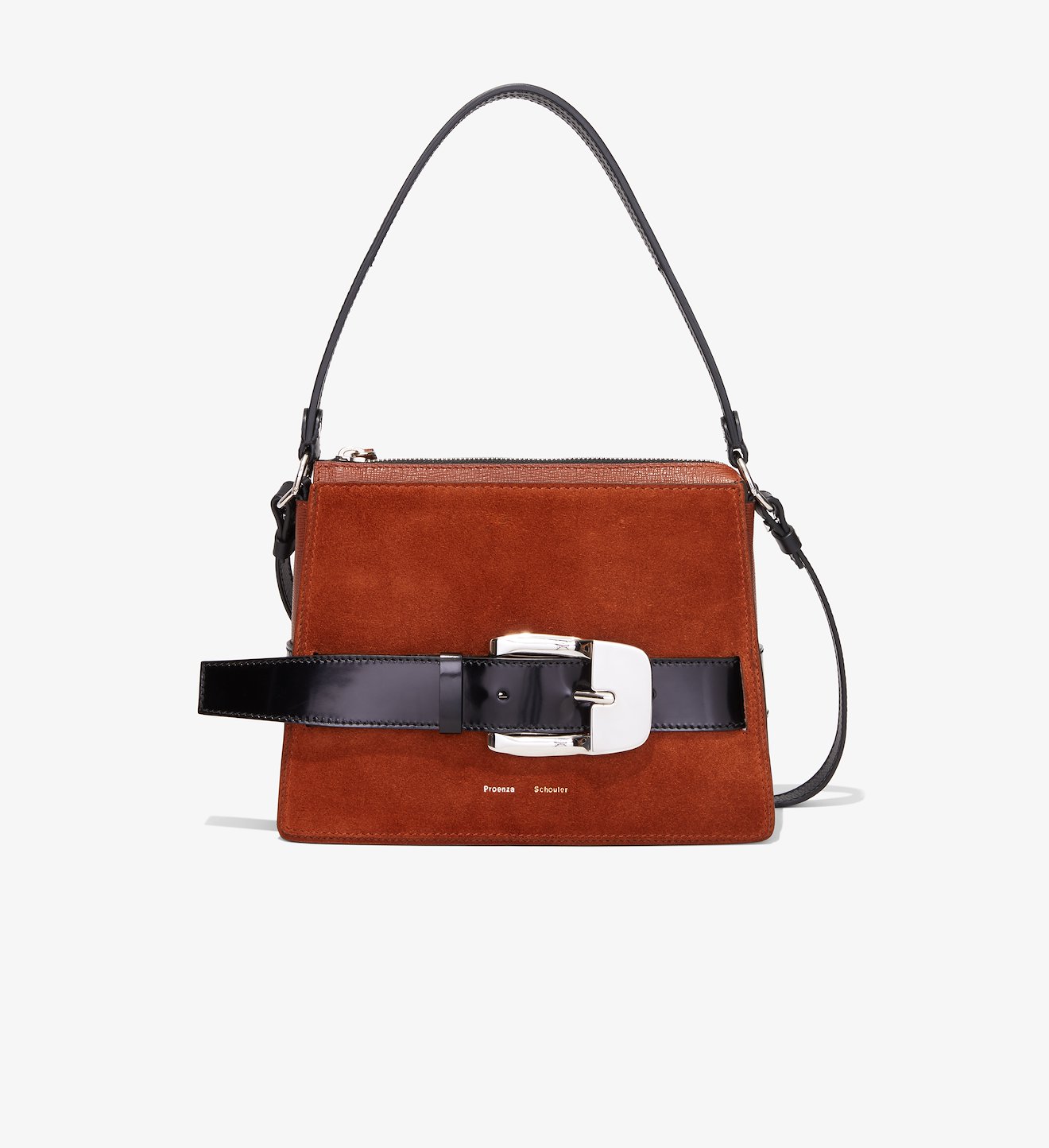 Large Buckle Zip Bag