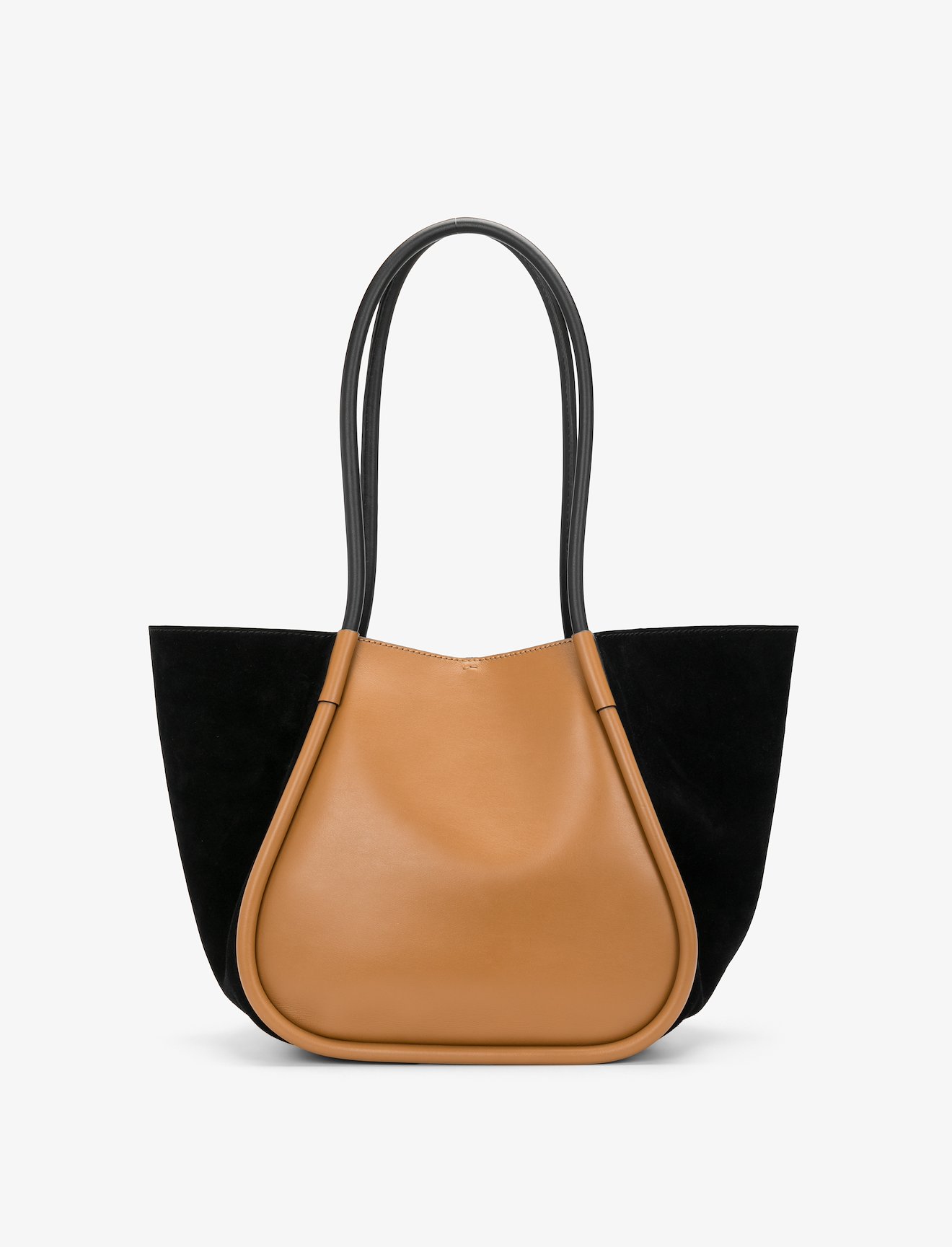 Large Felted Ruched Tote #3