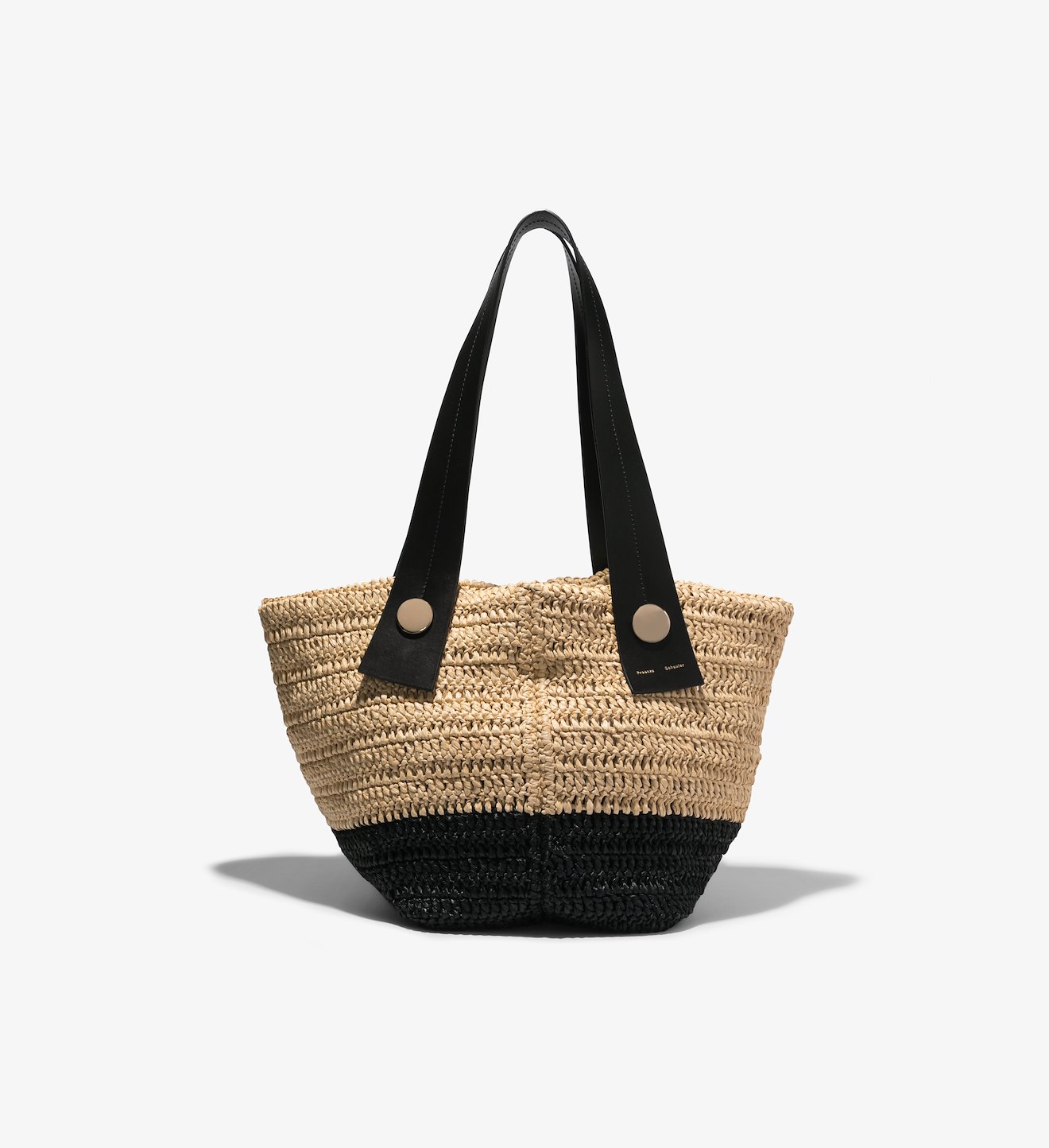 Large Raffia Tobo Tote
